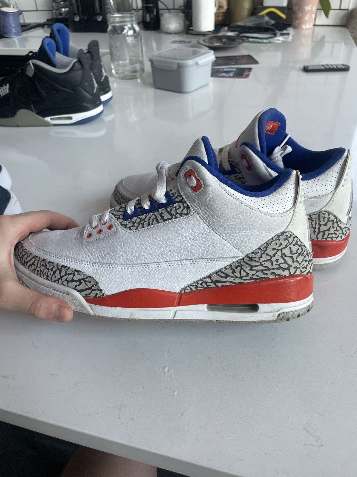 Jordan Brand × Nike Jordan 3 knicks Size US 11.5 / EU 44-45 - 6 Thumbnail