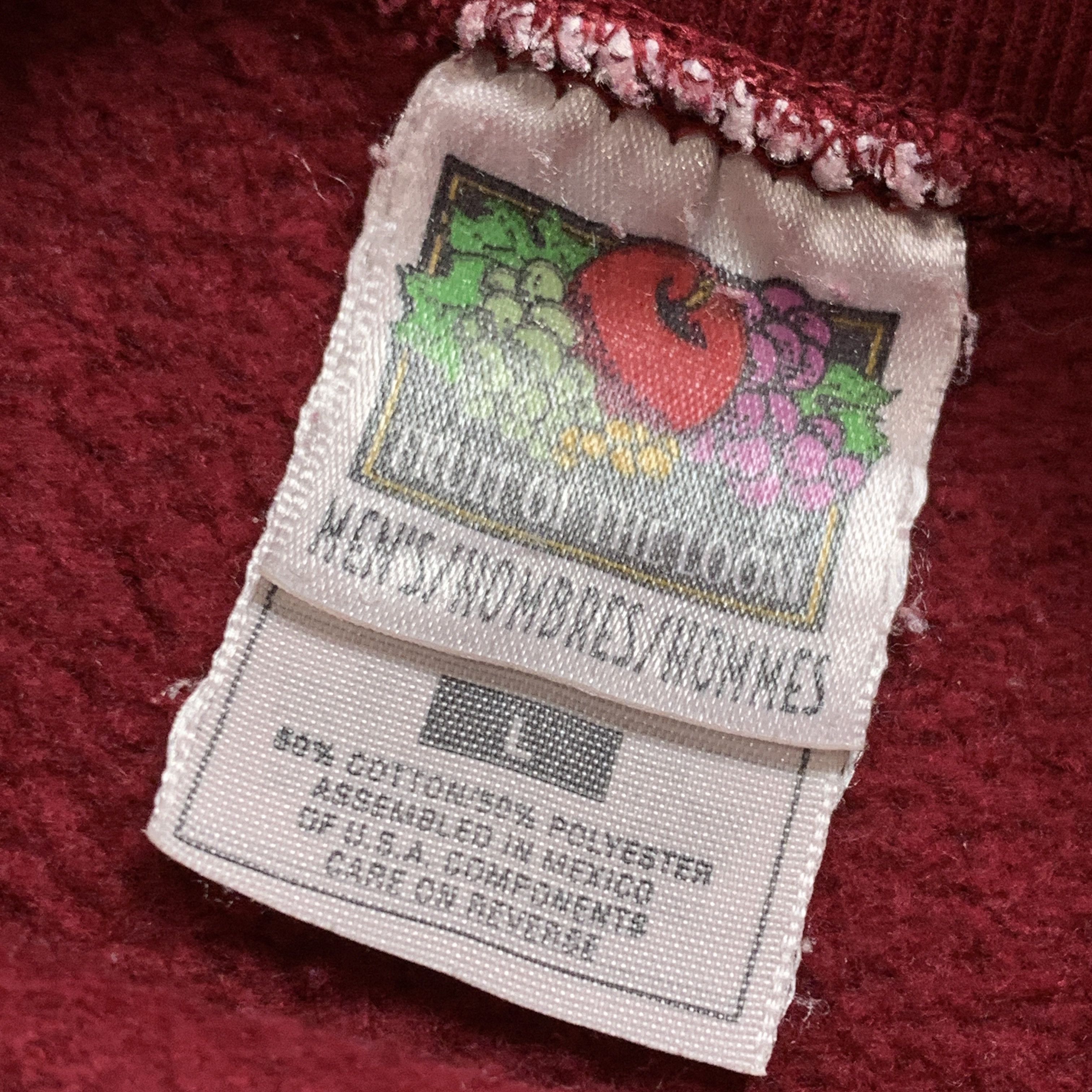 Fruit Of The Loom Vintage FOTL 80s Fruit Of The Loom Baggy Crewneck Sweatshirt Size US M / EU 48-50 / 2 - 6 Thumbnail