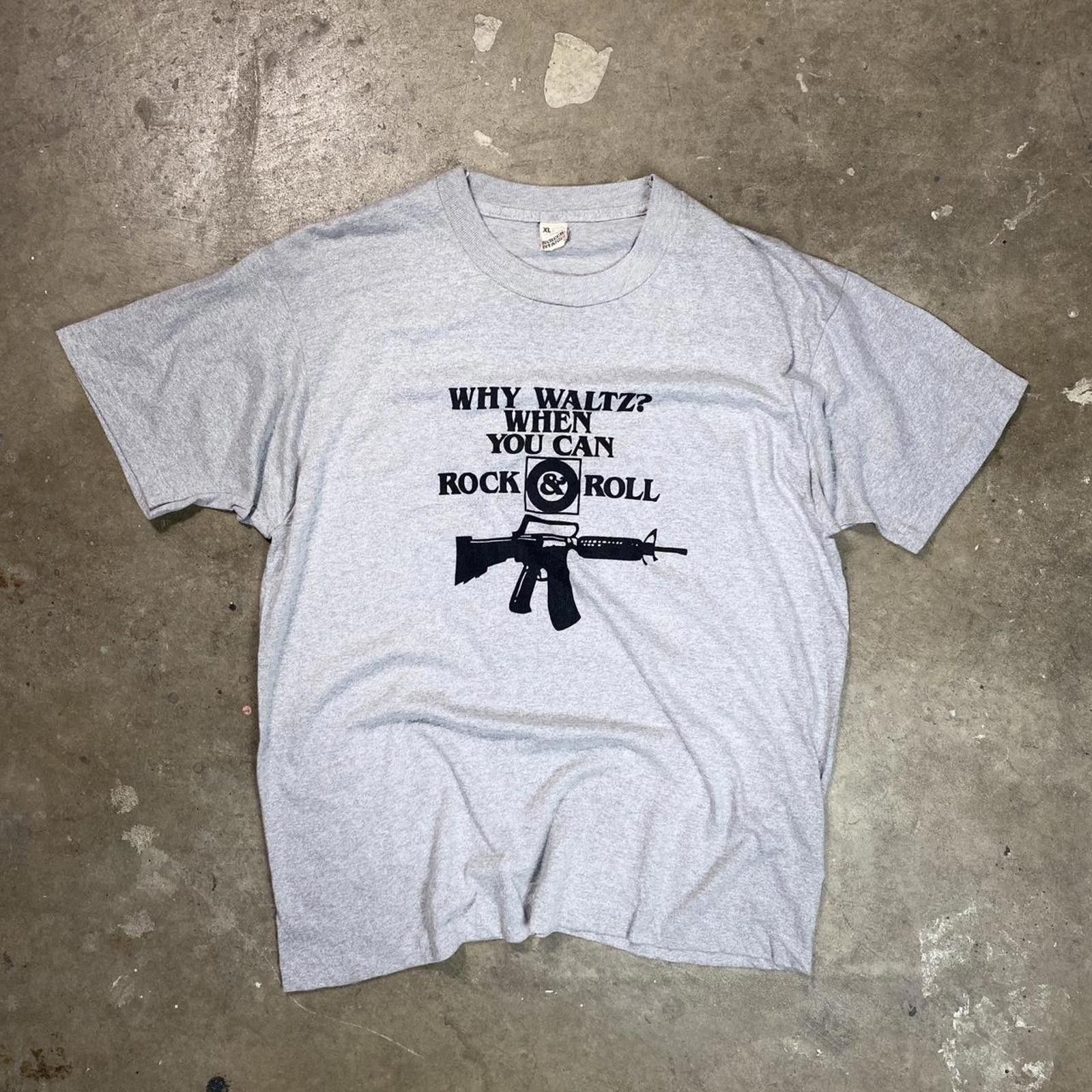 Other Vintage AR - 15 graphic T shirt 80s Size US XL / EU 56 / 4 - 1 Thumbnail