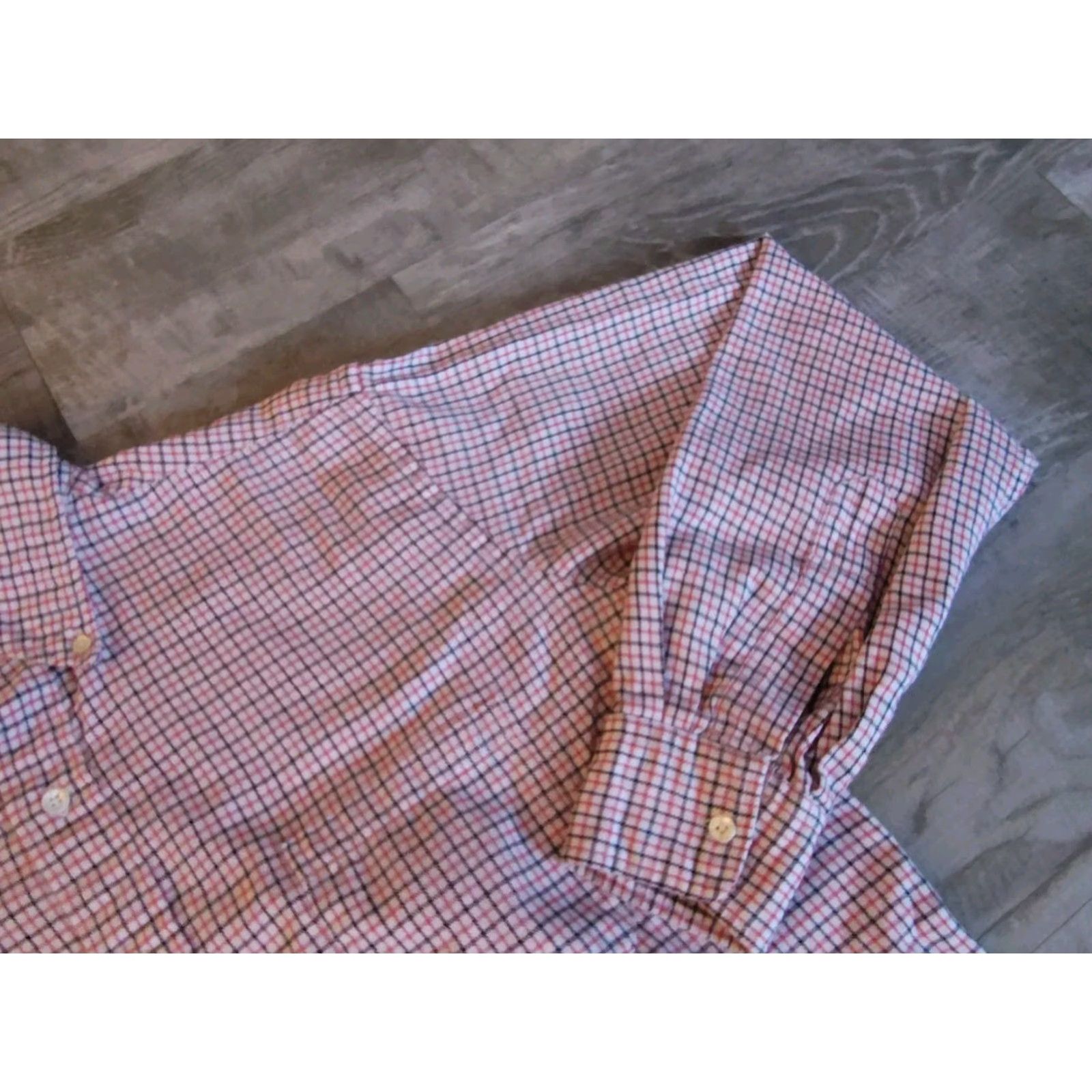 Vintage VINTAGE L.L. Bean Button-Up Shirt Mens M Red Black White Check Long Sleeve USA Made Retro Size US M / EU 48-50 / 2 - 4 Thumbnail