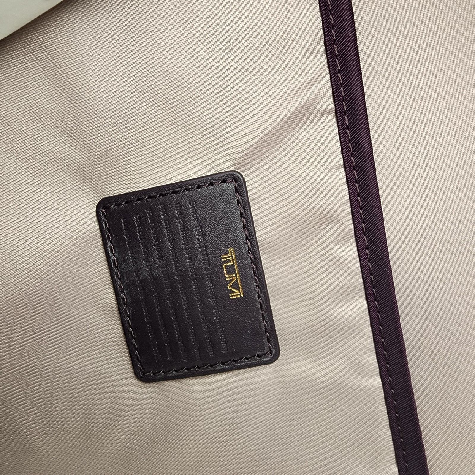 Tumi Tumi Voyageur HARRIET Laptop Backpack Black Berry Purple Size ONE SIZE - 6 Thumbnail