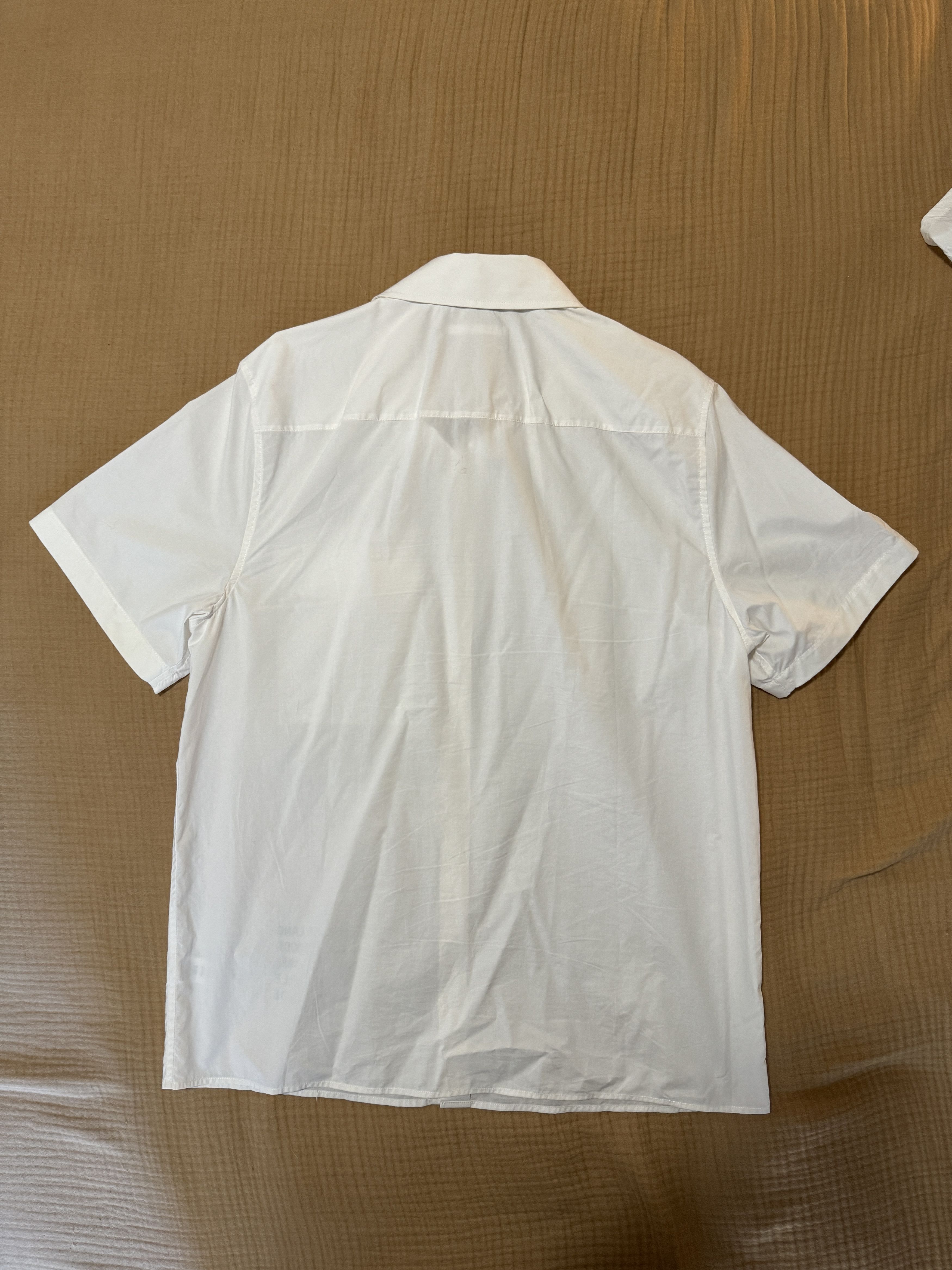 Helmut Lang Short Sleeve Button Up Shirt Size US XL / EU 56 / 4 - 2 Thumbnail