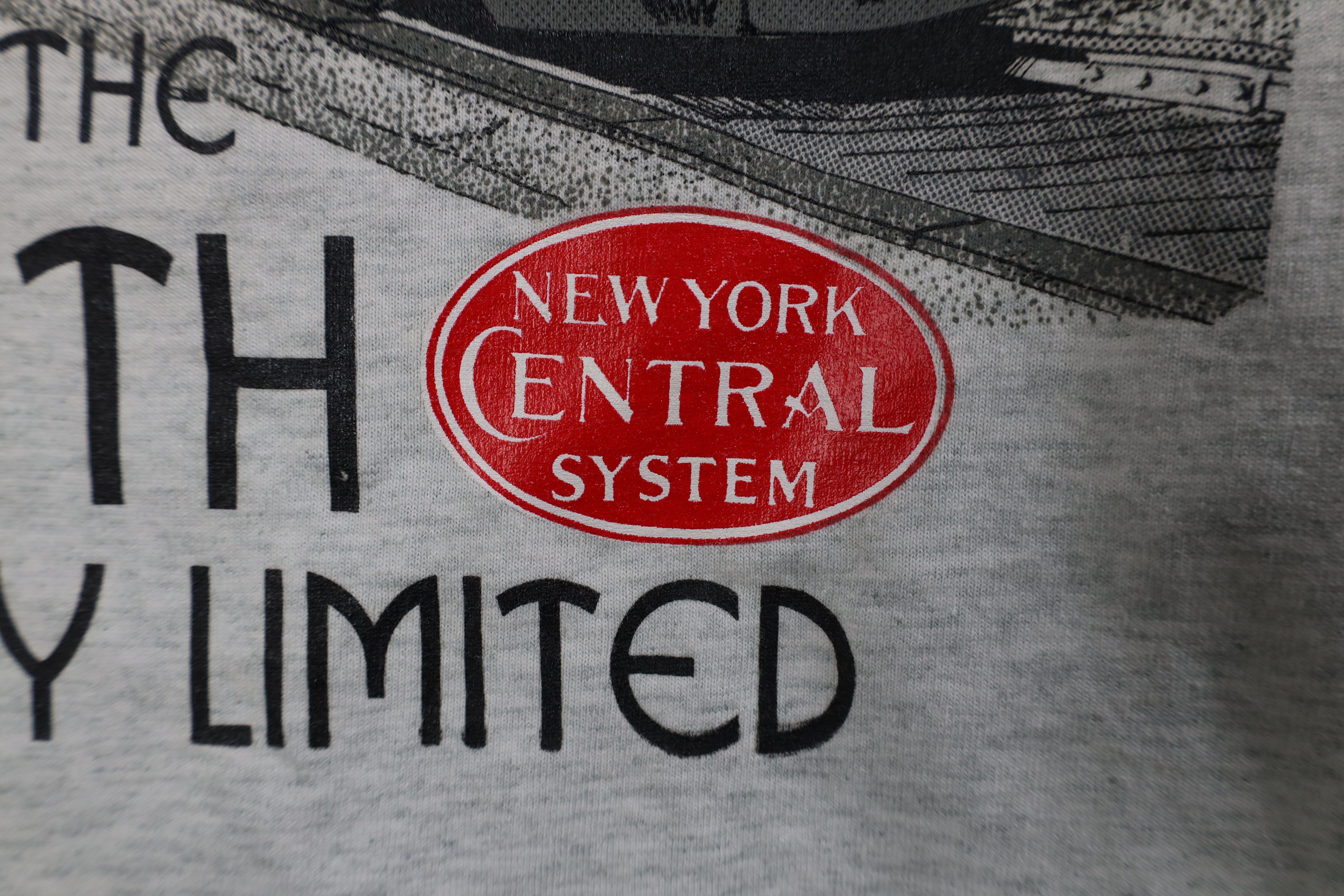 Vintage Vintage 90s System The 20th Century Limited T-Shirt USA Size US XXL / EU 58 / 5 - 6 Thumbnail