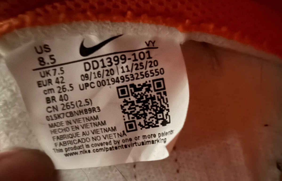 Nike Nike Dunk High Syracuse (2021) Size US 8.5 / EU 41-42 - 5 Thumbnail