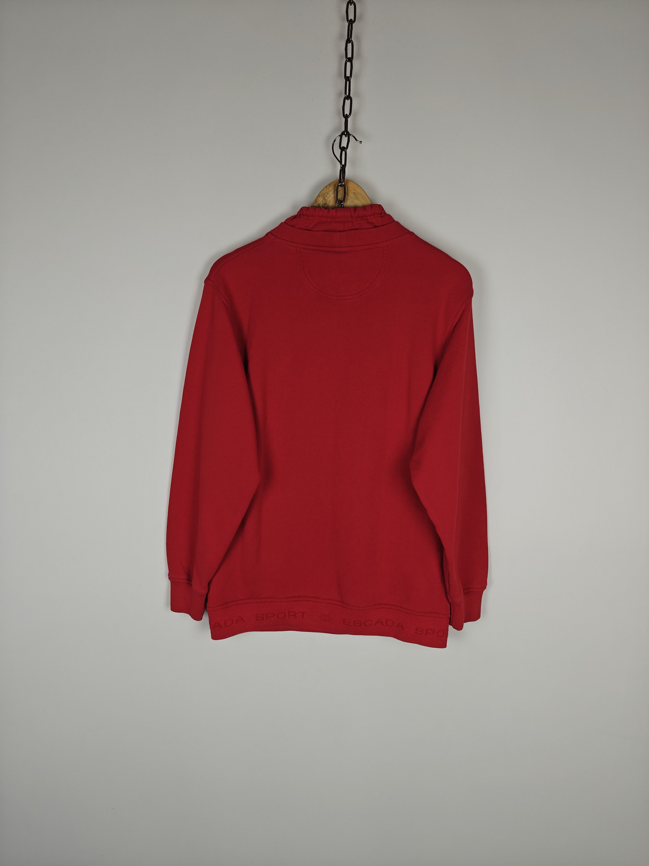 Escada Sport Escada Sport Sweatshirt VTG Red Pullover Size S Size S / US 4 / IT 40 - 8 Thumbnail