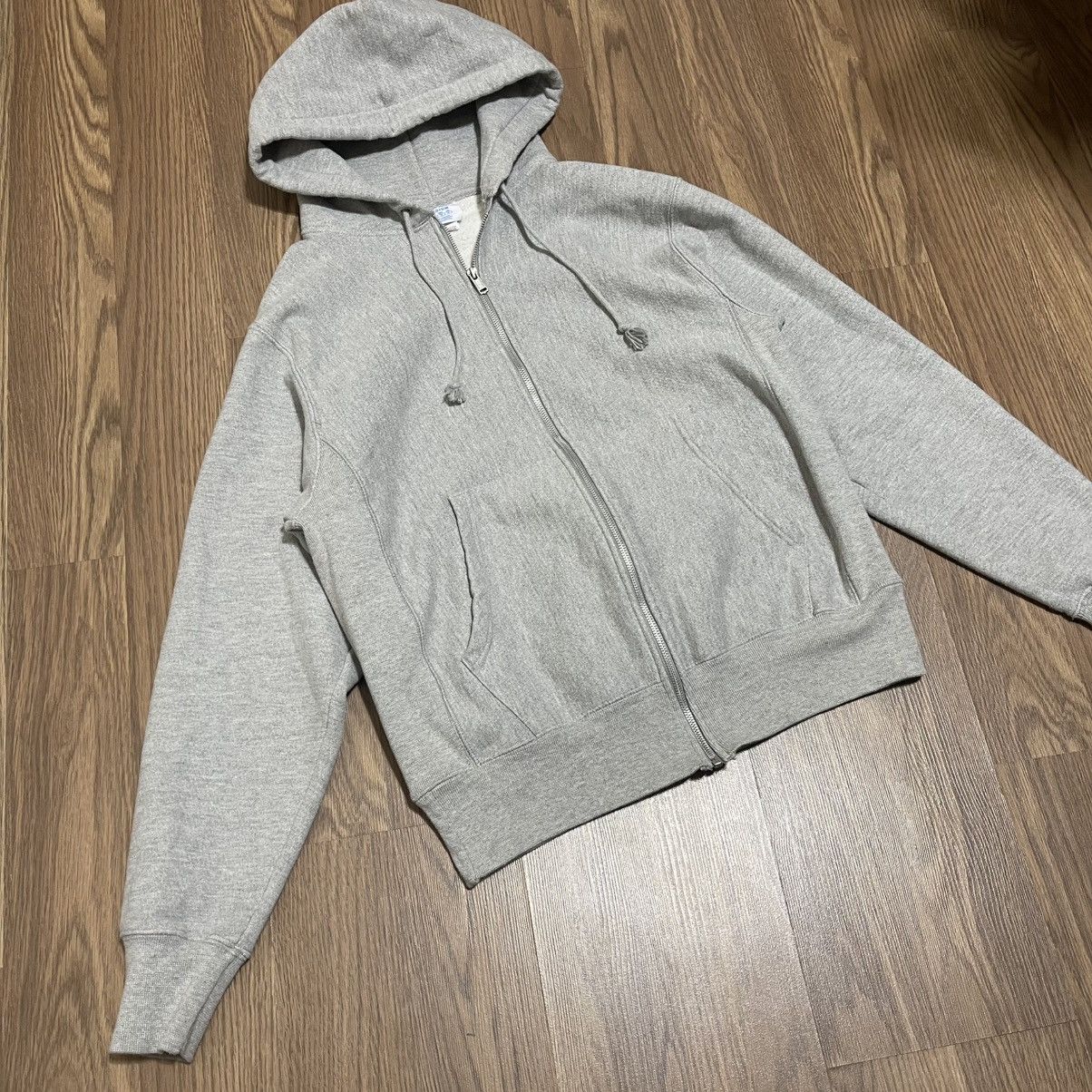 Rare Grey Champion reverse weave hoodie medium