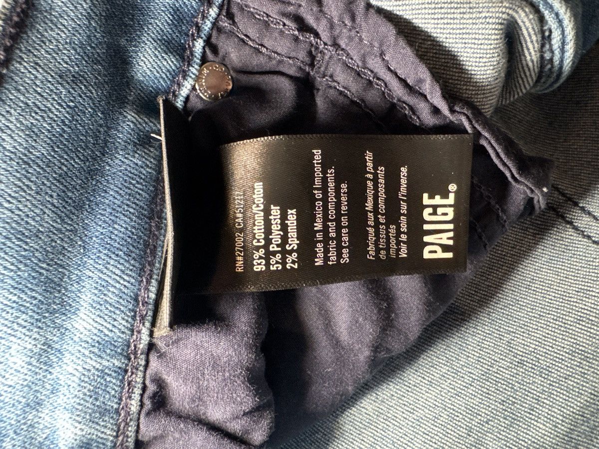 Paige Men’s Paige Light Wash Blue Jeans Size US 31 - 3 Thumbnail