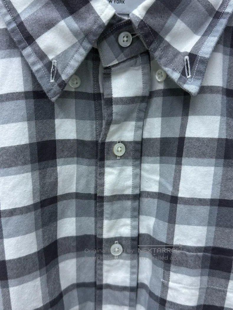 Thom Browne Thom Browne Double-breasted plaid shirt Size US M / EU 48-50 / 2 - 4 Thumbnail