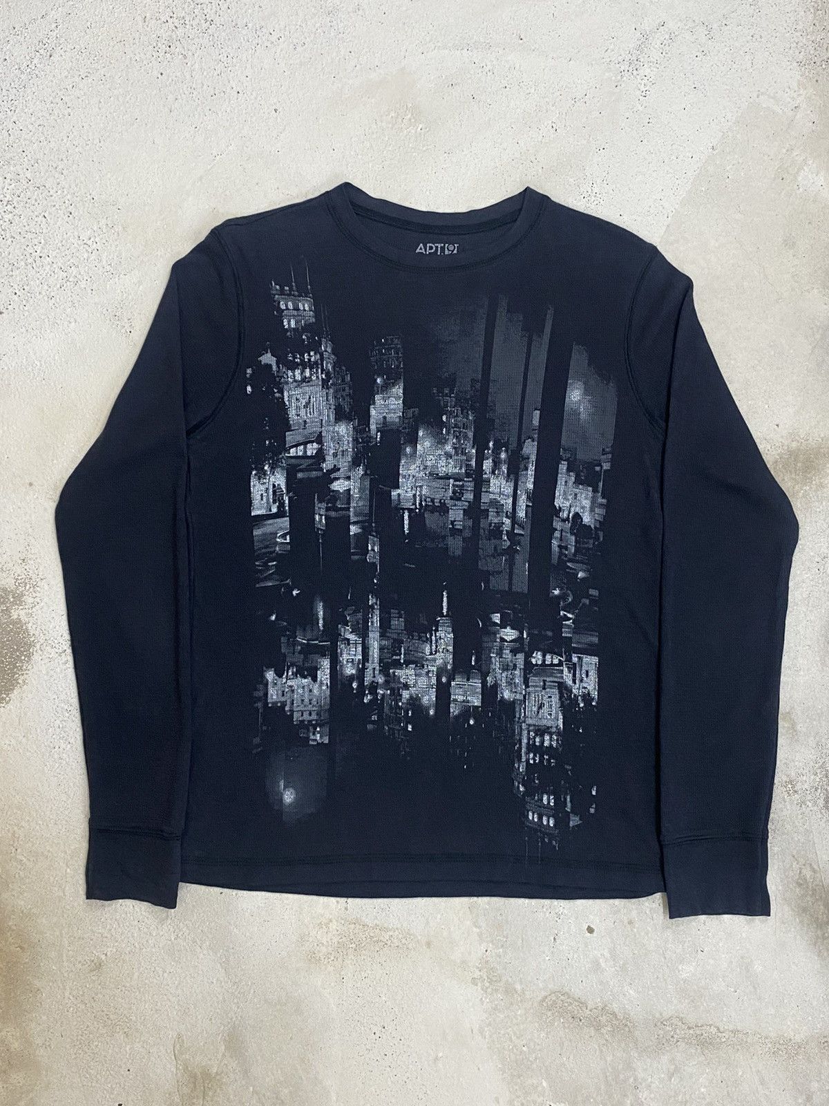 If Six Was Nine APT 9 Japan Art or Scenery Development Town Long Sleeve Size US M / EU 48-50 / 2 - 2 Thumbnail
