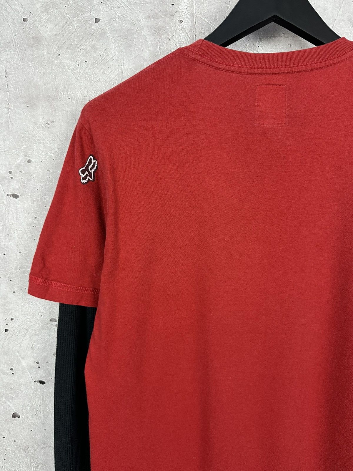 Fox Racing Y2K Vintage Fox Red Printed Long Sleeve Size US M / EU 48-50 / 2 - 8 Thumbnail