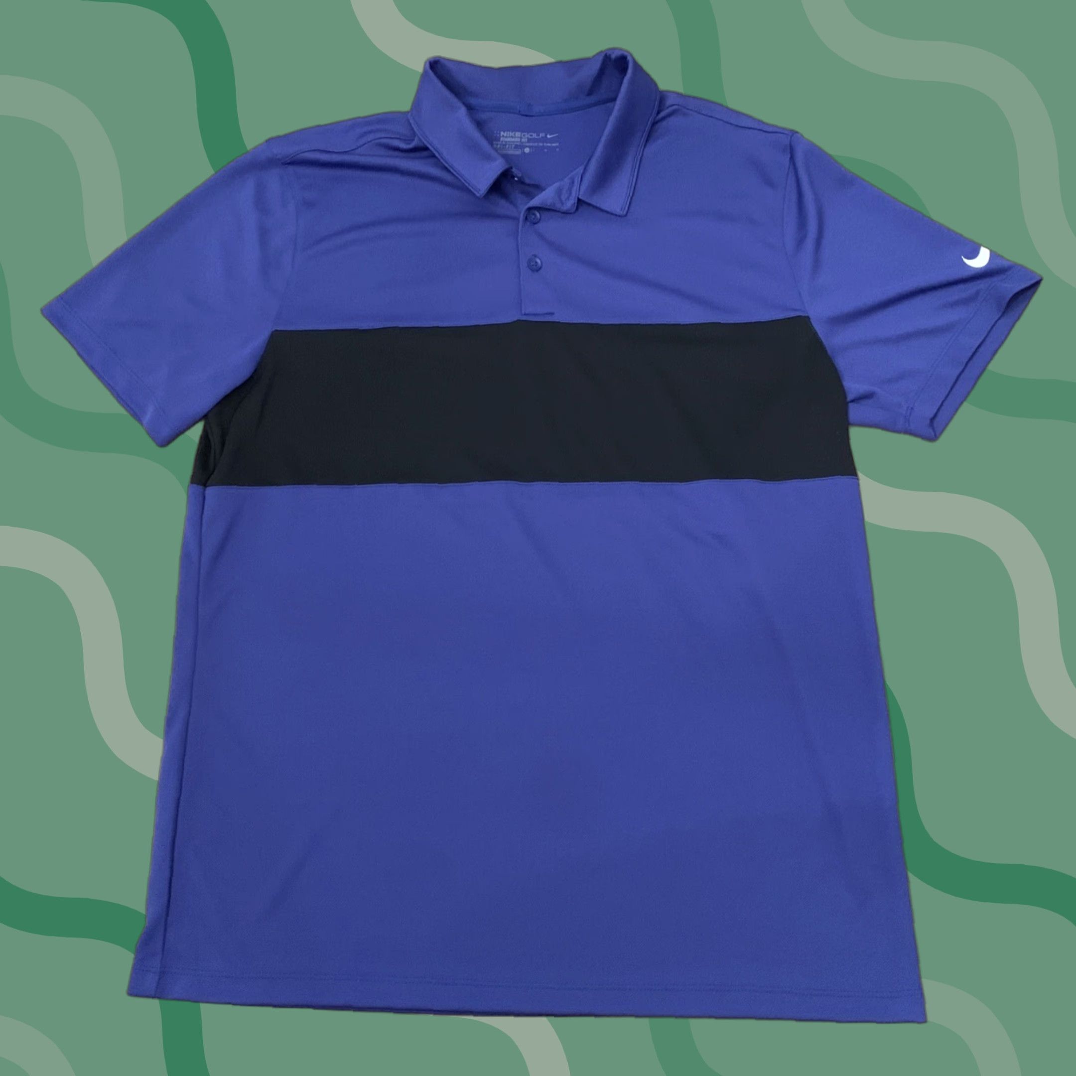 Nike NIKE GOLF Dri Fit Standard Fit SHIRT Polo Mens L White Size US L / EU 52-54 / 3 - 1 Thumbnail