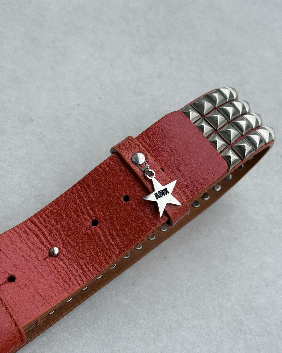 Andrew Mackenzie AW2008 Andrew Mackenzie Studded Punk Leather Belt Size ONE SIZE - 10 Thumbnail