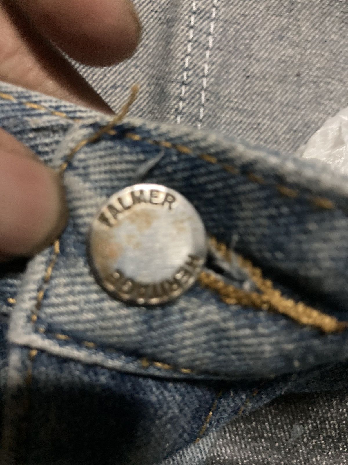 Japanese Brand × Jean Vintage Jeans Falmer Meritage Pattern Chrome Hand Size US 30 / EU 46 - 5 Thumbnail