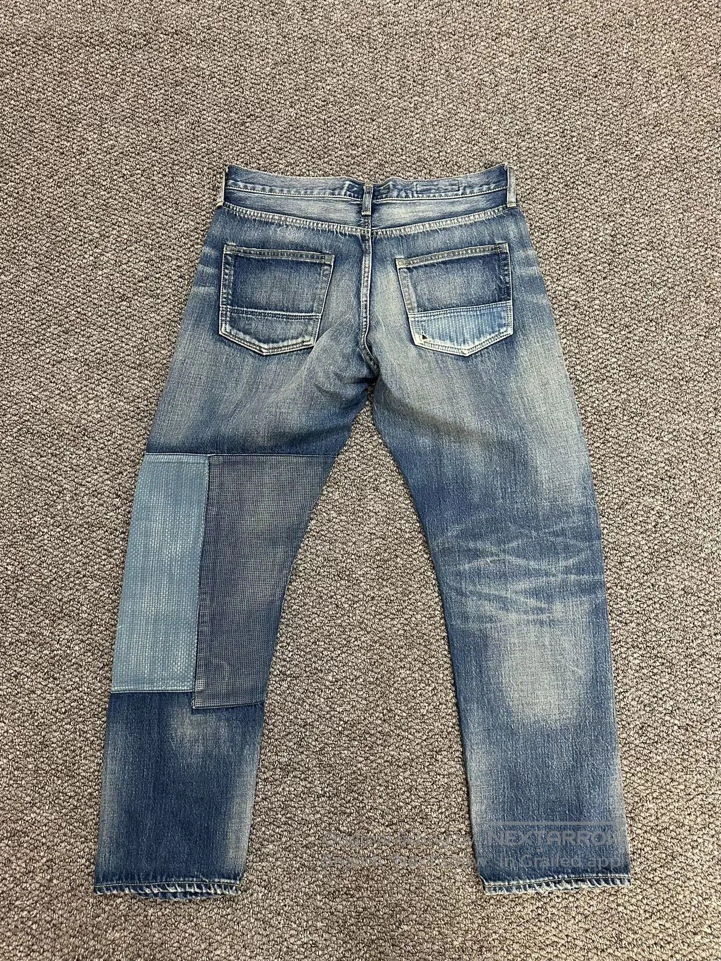 FDMTL fdmtl W32L30 Patchwork Jeans. Size US 32 / EU 48 - 4 Thumbnail