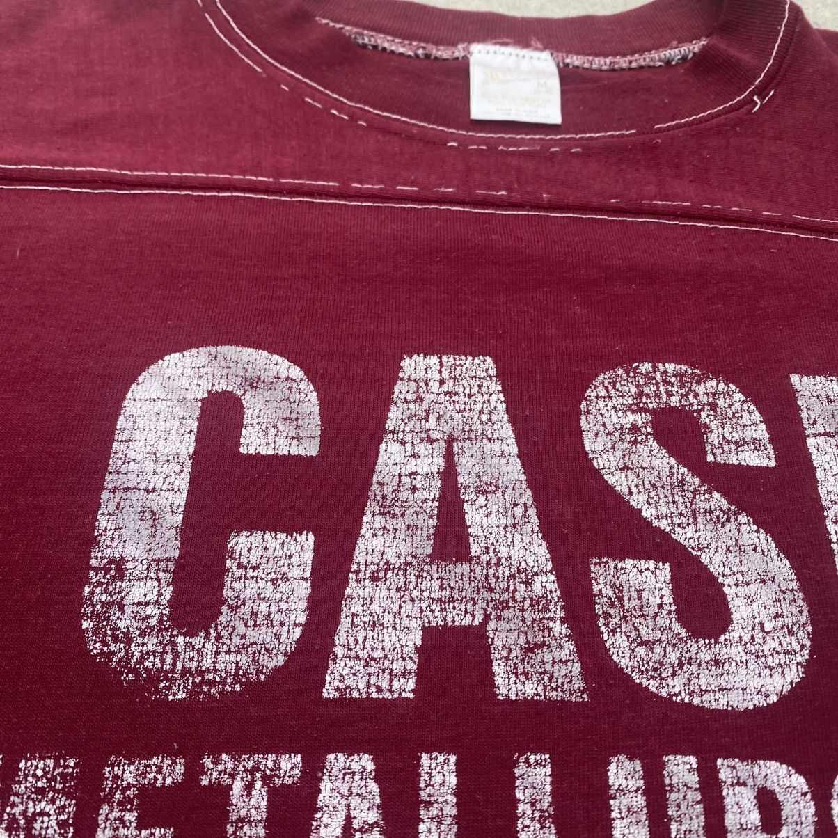 Vintage 1980s CASE METALURGIS distressed tee Size US M / EU 48-50 / 2 - 4 Thumbnail