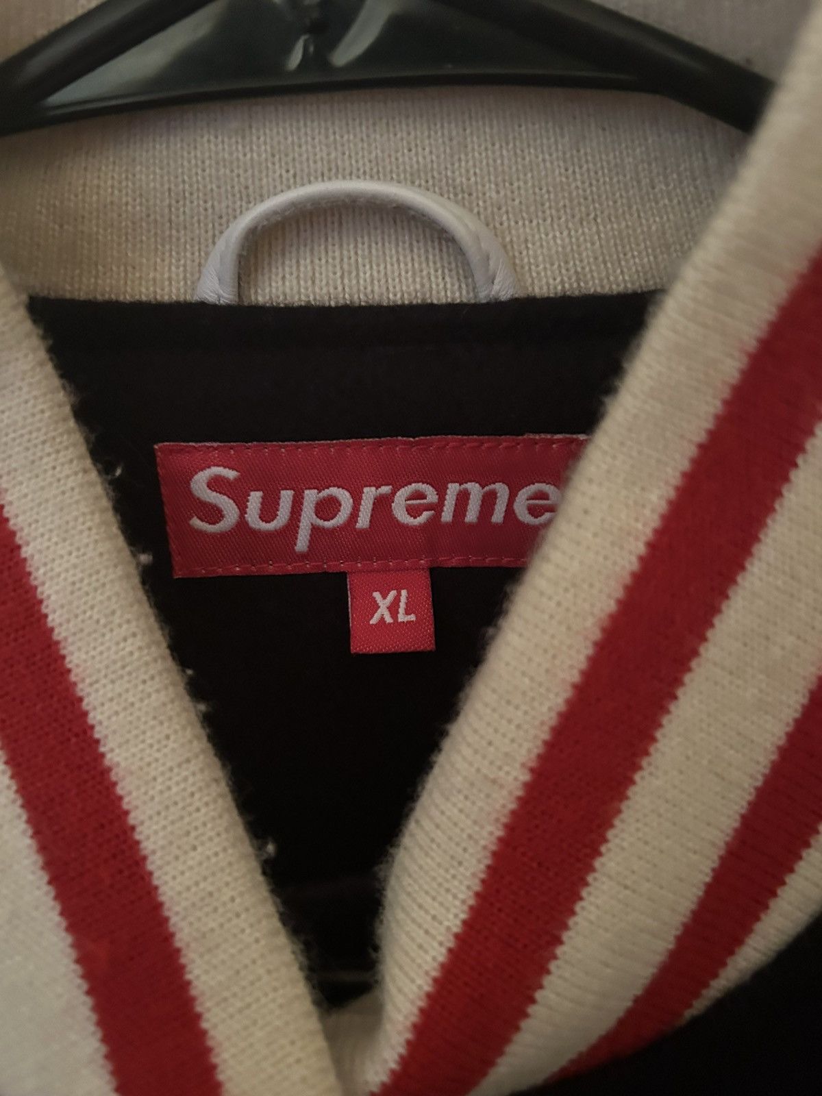 Supreme Supreme “Hunter S Thompson” 2005 Varsity Jacket Size US XL / EU 56 / 4 - 3 Thumbnail