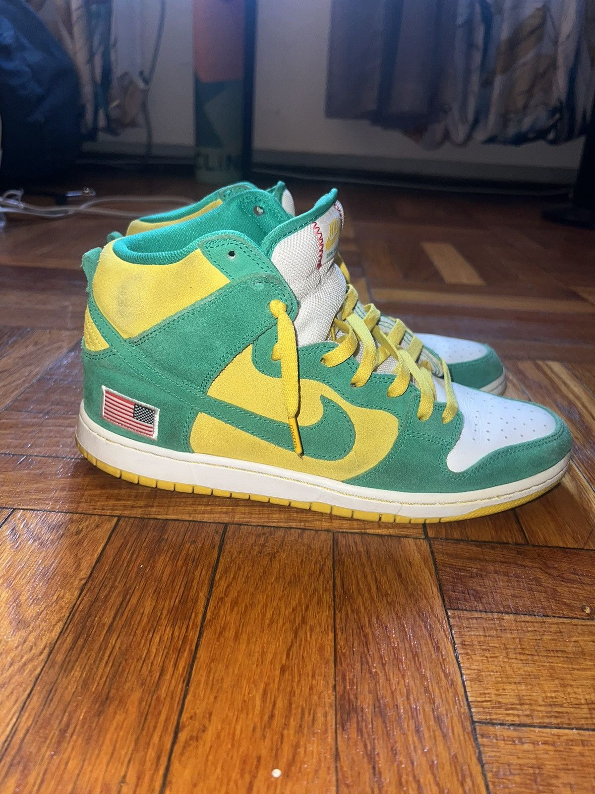 Nike NIKE SB OAKLAND ATHLETICS Size US 11 / EU 44 - 4 Thumbnail