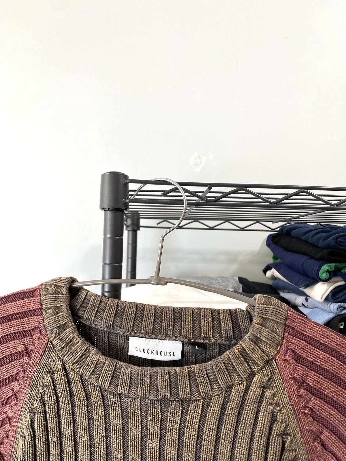 Vintage Y2K Vintage Striped Diesel Style Japanese Knit Sweater Size US L / EU 52-54 / 3 - 3 Thumbnail