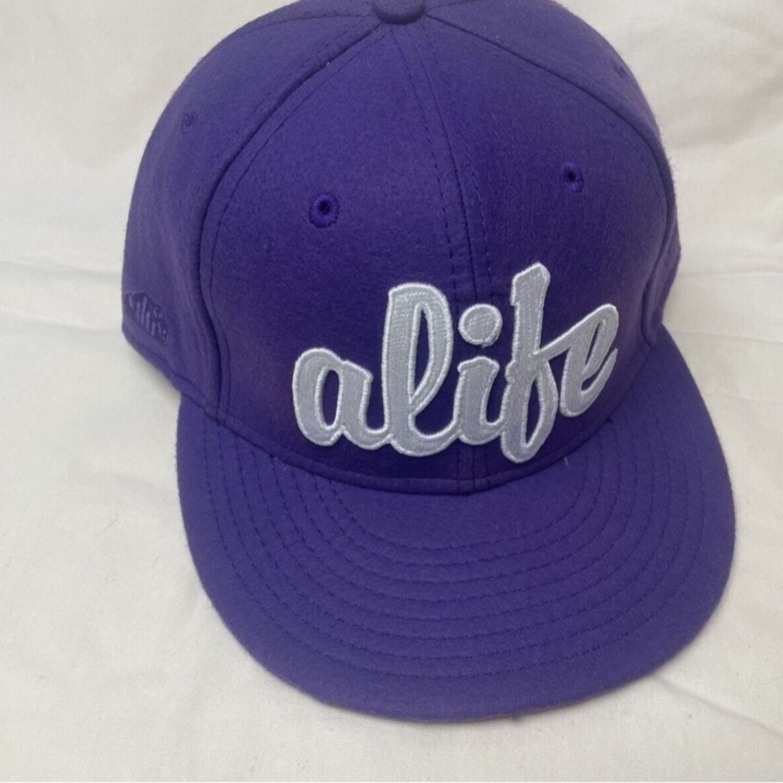 New Era A Life Purple Grape Aqua 8 NYC vintage fitted Size 7 3/8 Size ONE SIZE - 1 Thumbnail