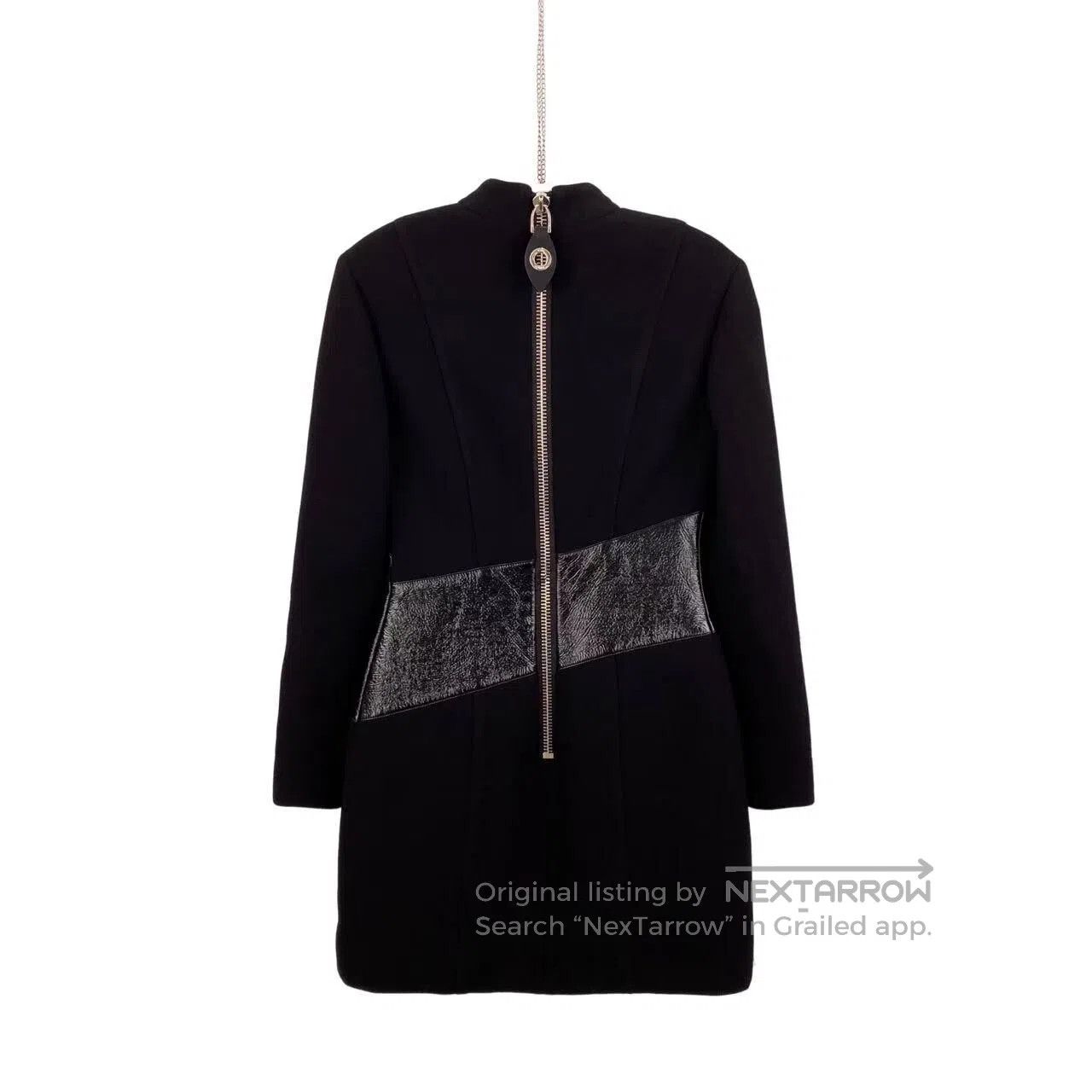 Louis Vuitton Louis Vuitton Slim long-sleeved dress with a panel zipper| Size XXS / US 00 / IT 34 - 2 Thumbnail