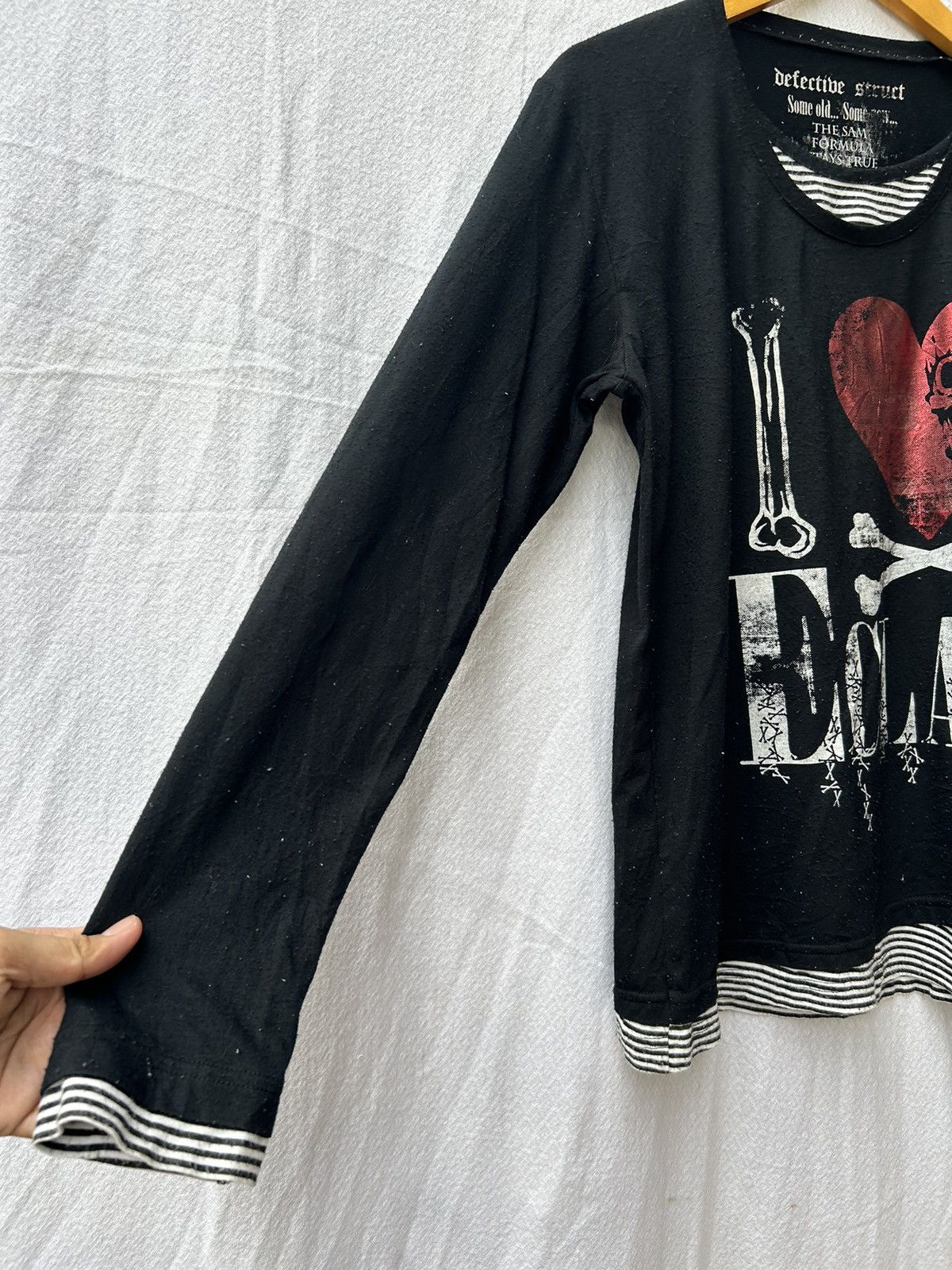 If Six Was Nine Detectibe struct double layers skull longsleeve Size US M / EU 48-50 / 2 - 2 Thumbnail