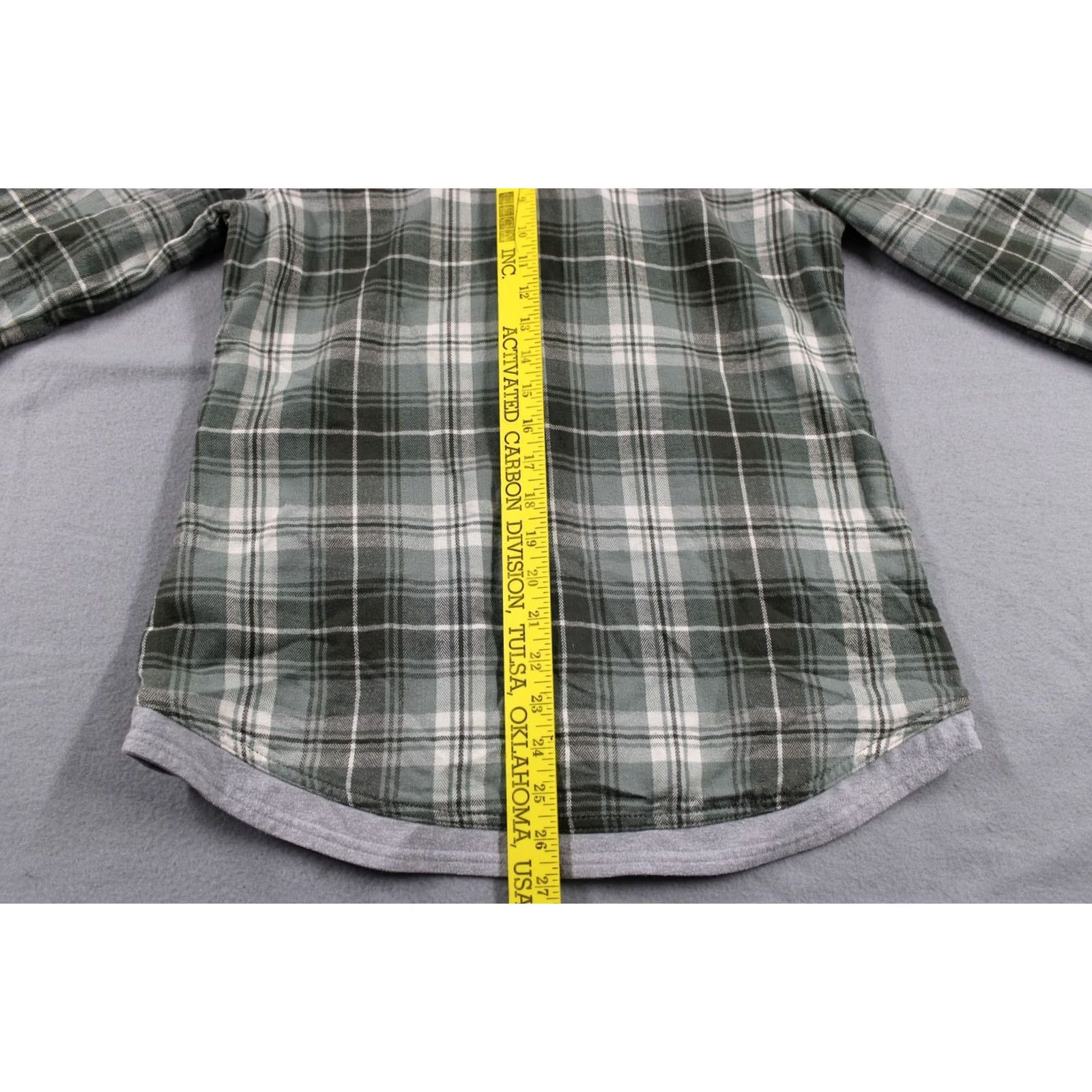 Marmot Marmot Jacket Mens Medium Green Plaid Flannel Hooded Casual Snap Front Pockets Size US M / EU 48-50 / 2 - 7 Thumbnail