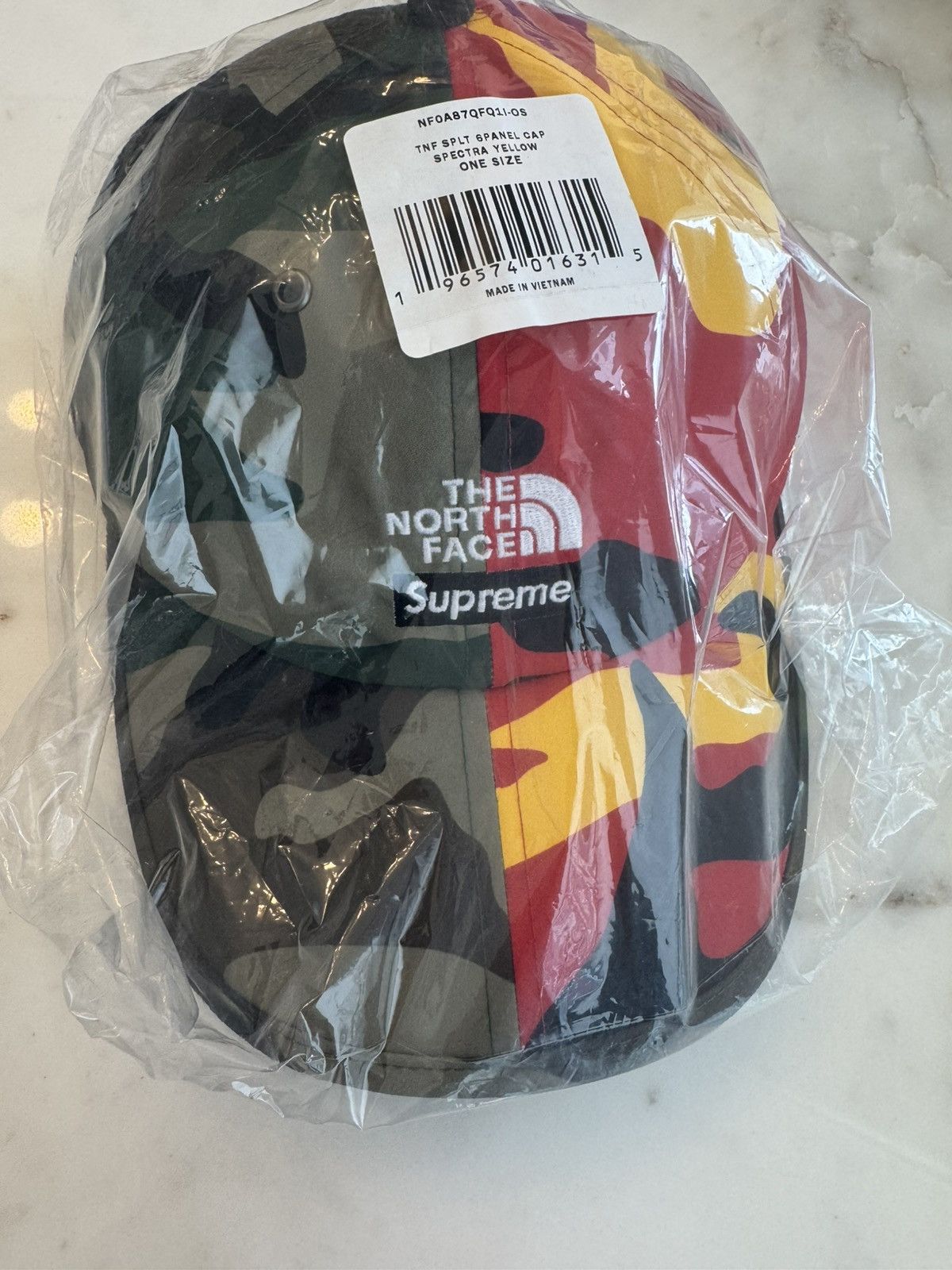Supreme × The North Face Supreme The North Face Split 6 Panel Cap Size ONE SIZE - 3 Thumbnail