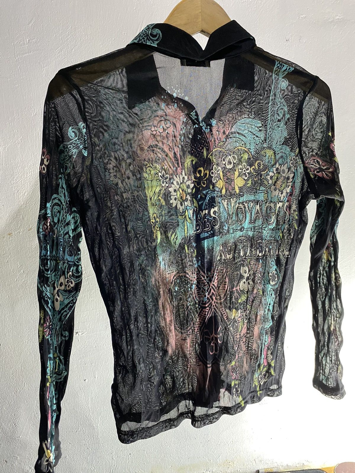 Hysteric Glamour × Japanese Brand Japanese jpg style piano mesh tattoo longsleeve tshirt Size US S / EU 44-46 / 1 - 7 Thumbnail
