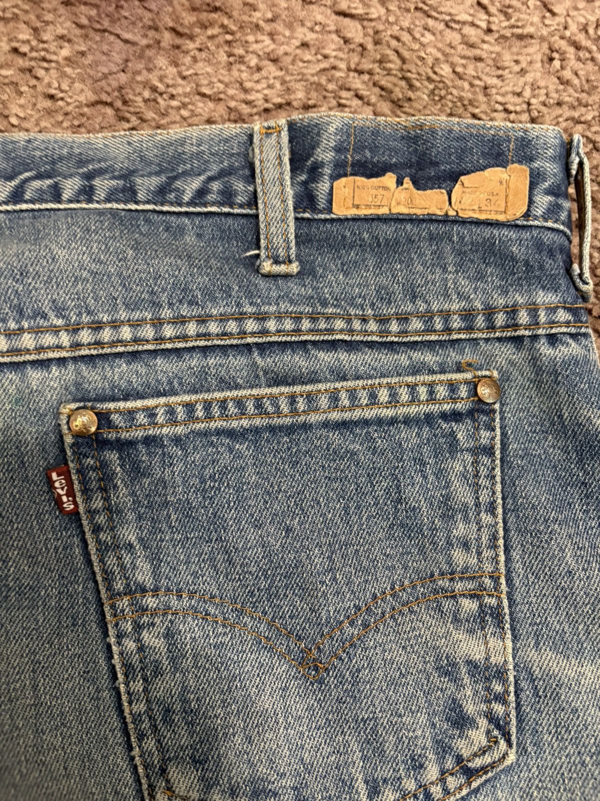 Levi's × Levi's Vintage Clothing Vintage Levi’s 557 for cowboys Size US 42 / EU 58 - 6 Thumbnail