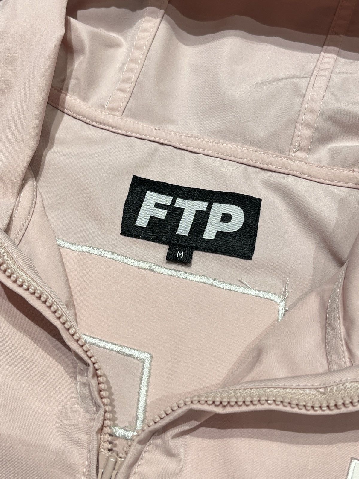 Fuck The Population SS22 FTP Vertical Logo Anorak Size US M / EU 48-50 / 2 - 6 Thumbnail