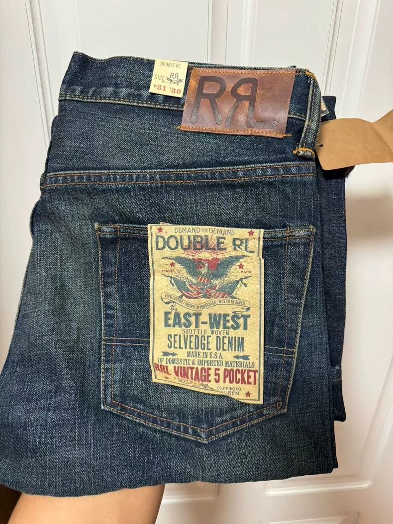 RRL Ralph Lauren RRL Ralph Lauren Made in the United States, 5 pocket washe Size US 36 / EU 52 - 6 Thumbnail
