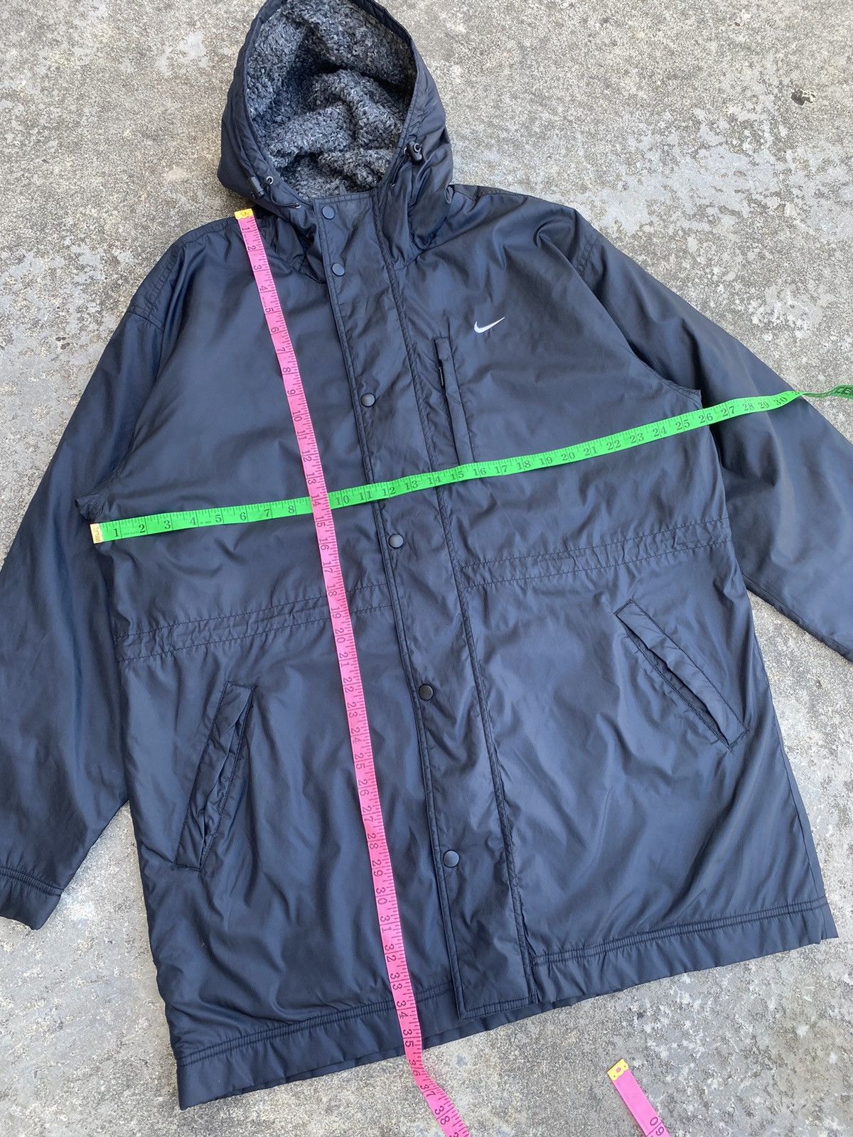 Nike × Vintage Vintage Y2K Nike Black Coach Jacket Size US L / EU 52-54 / 3 - 14 Thumbnail