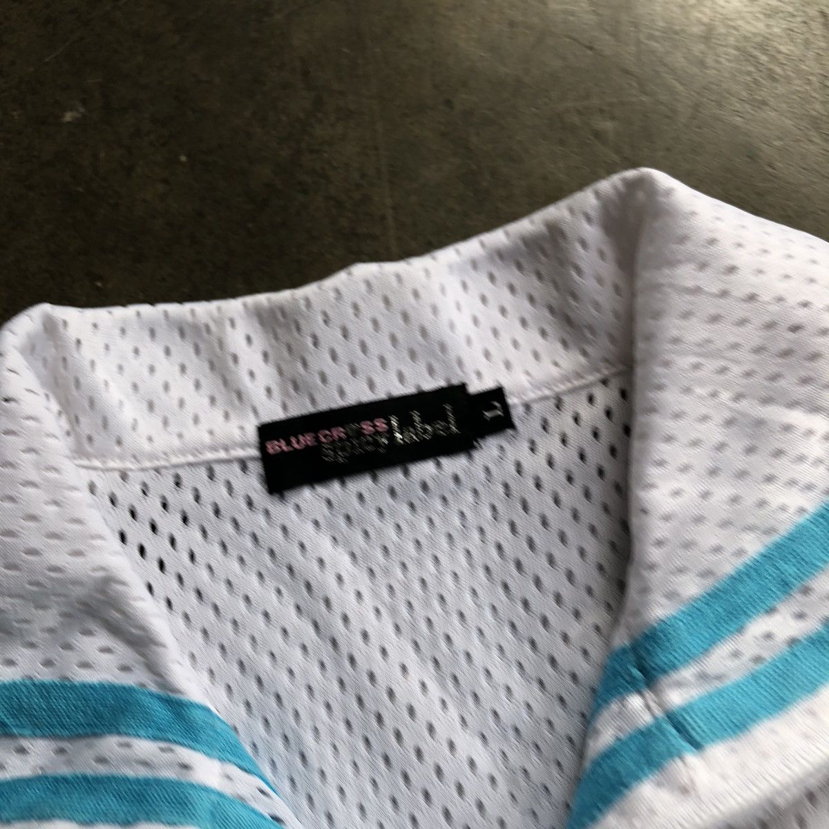 Japanese Brand NEED GONE🔥 Blue Cross Net Skull Jacket Size L / US 10 / IT 46 - 4 Thumbnail