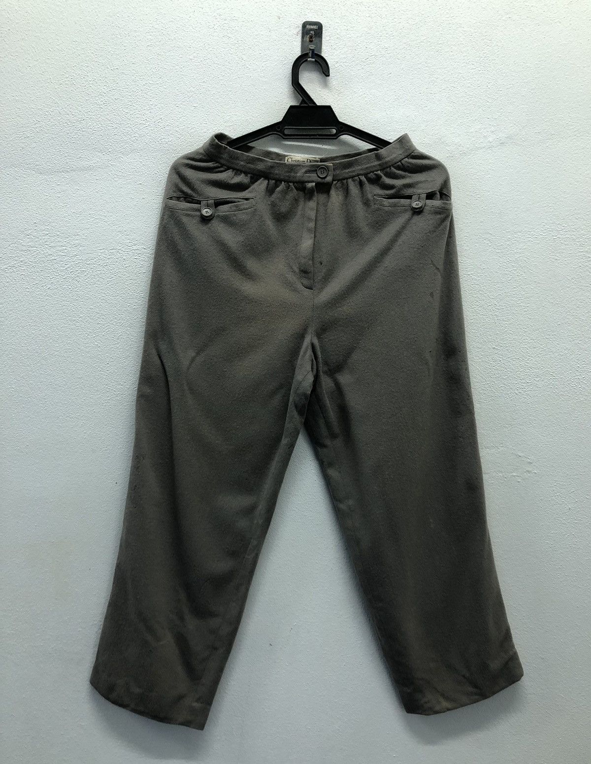 Christian Dior Monsieur Vintage Christian Dior Tricotd Et Coordonnes Wool Pants Size 25" / US 0 / IT 36 - 1 Thumbnail
