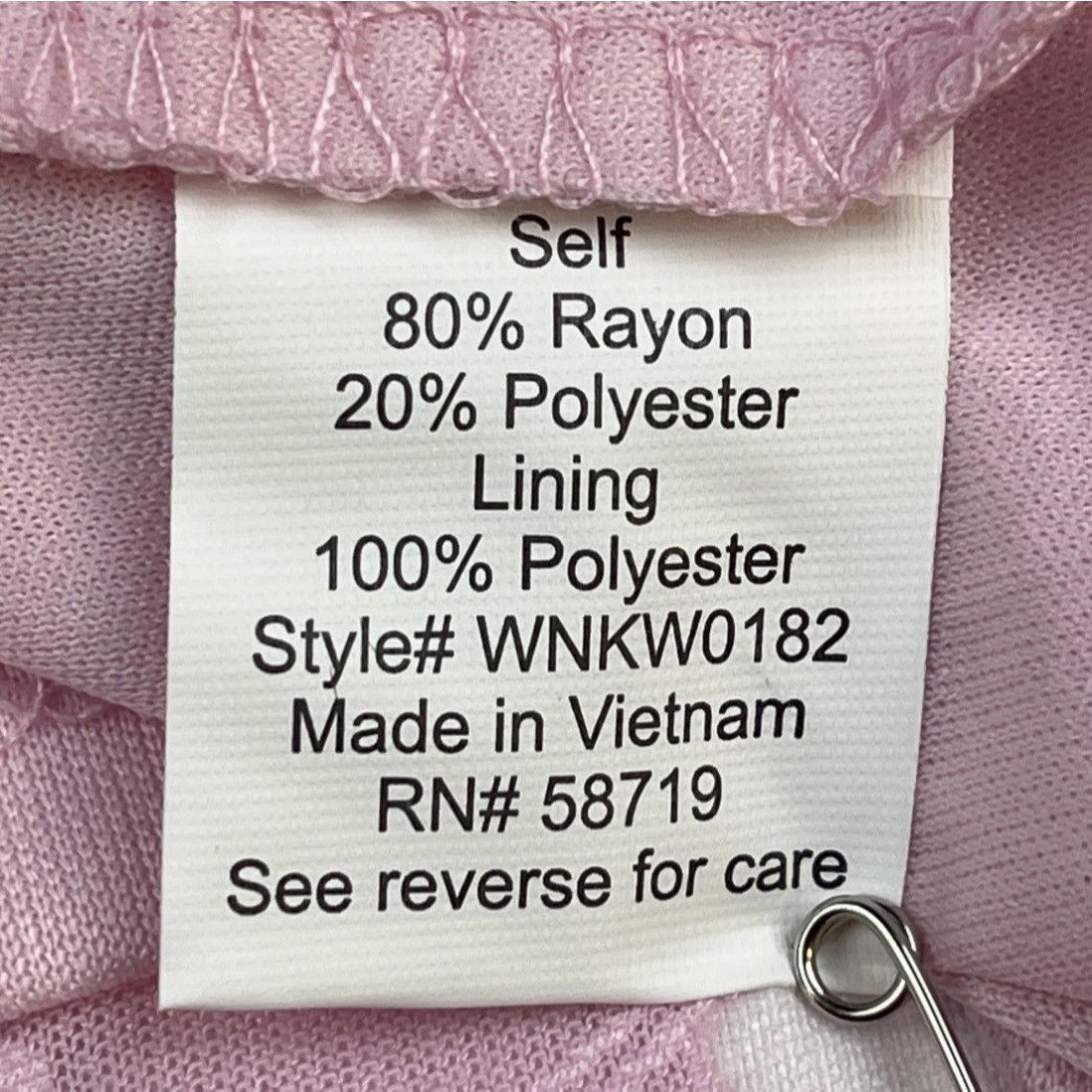 Other NY Collection Women's Pink Shirt/Blouse Size 1X SKU 4536 Size XL / US 12-14 / IT 48-50 - 6 Thumbnail