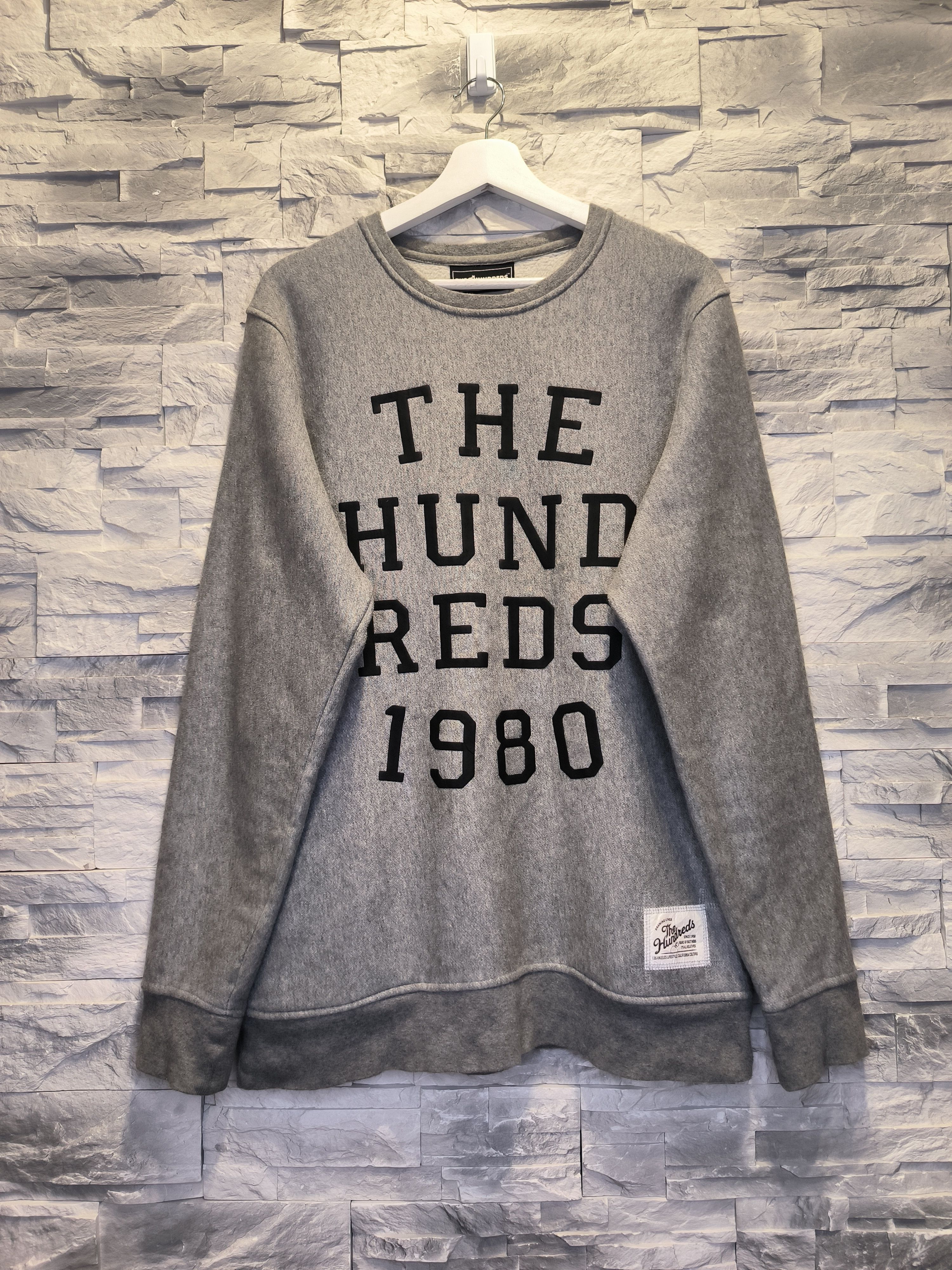 The Hundreds The Hundreds Sweatshirt Crewneck Big Logo Gray Size US L / EU 52-54 / 3 - 1 Thumbnail
