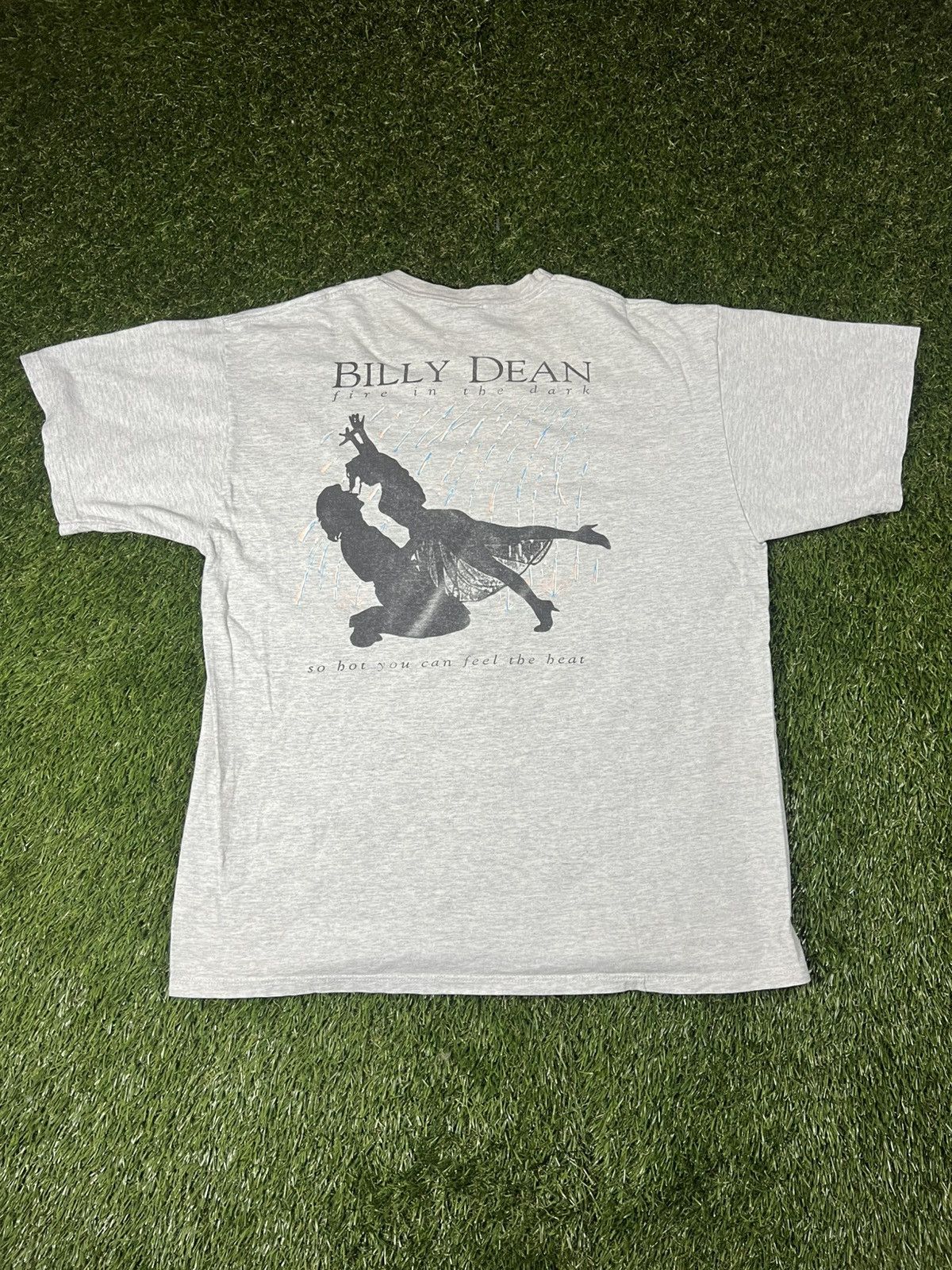 Band Tees Vintage 90’s Billy Dean Fire in the Dark Music Band Tour Tee Size US XL / EU 56 / 4 - 2 Thumbnail