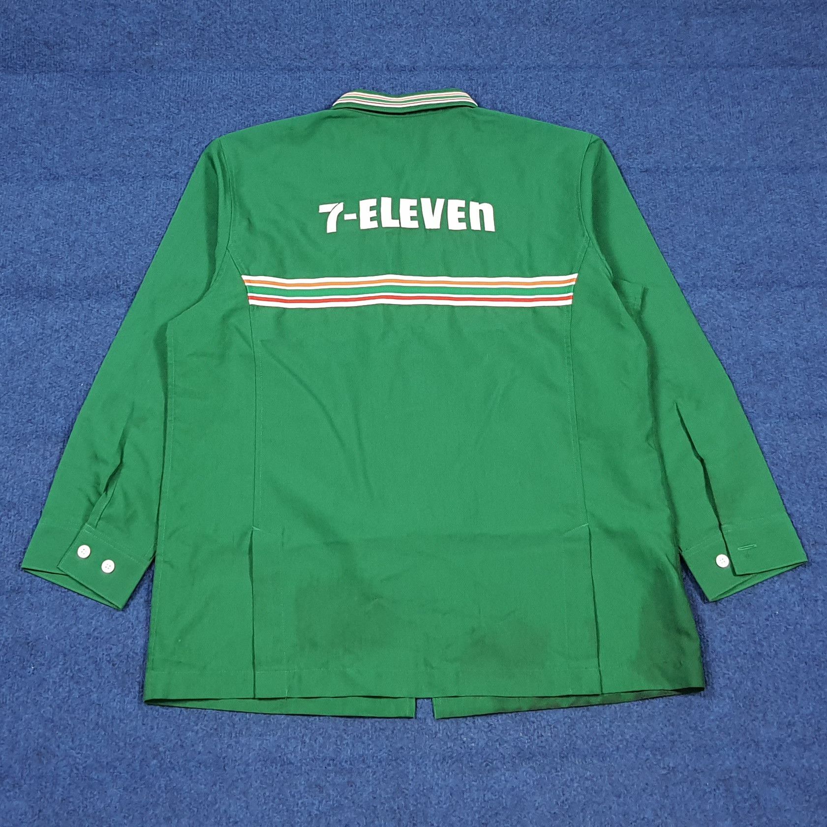 Japanese Brand Vintage 7 Eleven Japan Staff Uniform Jacket C285N7 Size M / US 6-8 / IT 42-44 - 3 Thumbnail