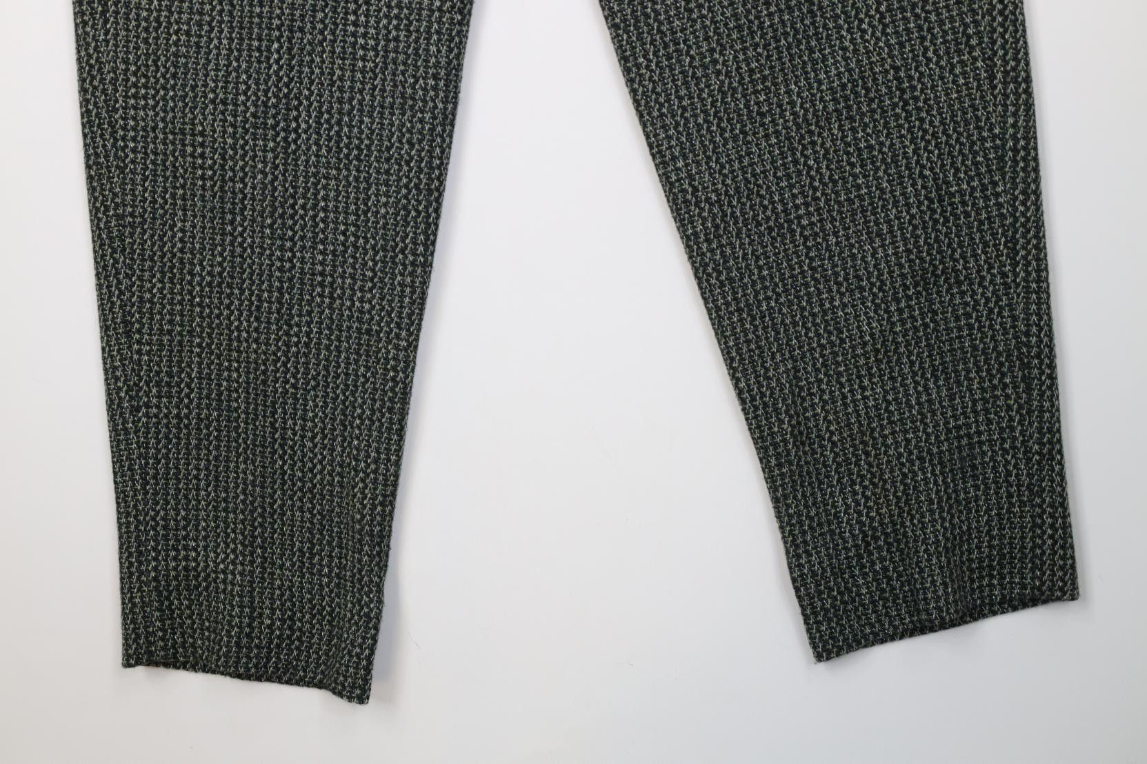 Vintage Vintage 90s Streetwear Knit High Waisted Chino Pants Green Size 27" / US 4 / IT 40 - 12 Thumbnail