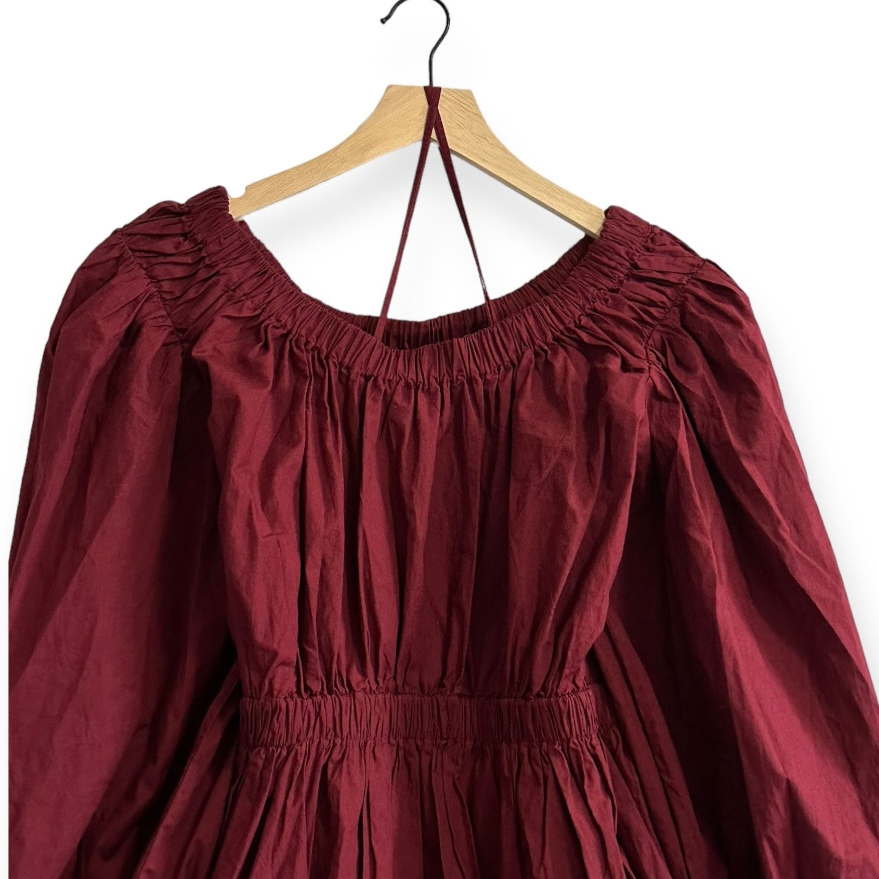 Ulla Johnson Ulla Johnson Martine Dress in Bordeaux, Size 6 Size M / US 6-8 / IT 42-44 - 7 Thumbnail