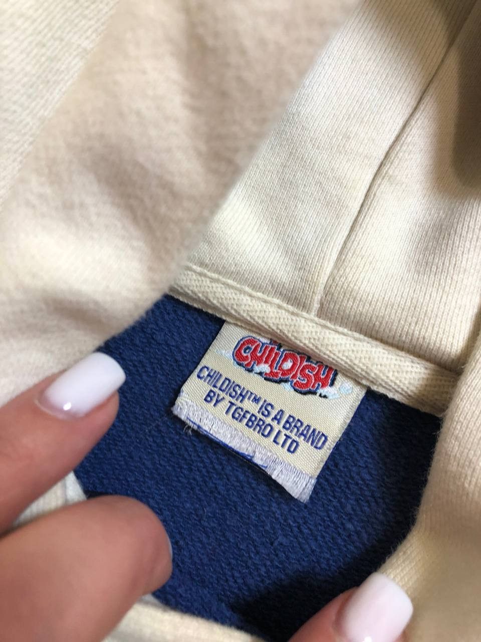 CHILDS Childish Theme Park Vintage Baggy Hoodie Big Logo Skate Size US S / EU 44-46 / 1 - 2 Thumbnail
