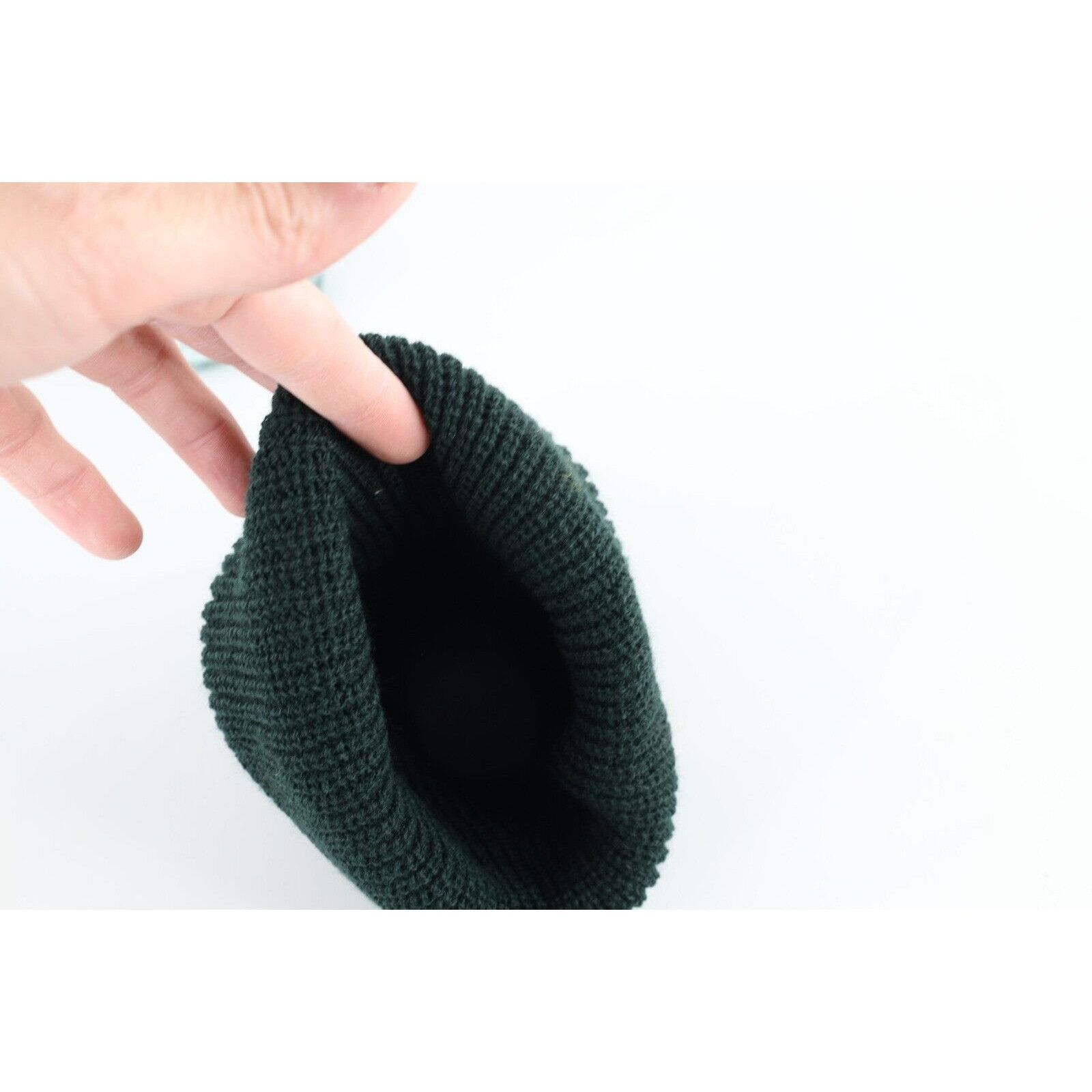 Vintage Deadstock Vintage 90s Streetwear Chunky Ribbed Knit Beanie Size ONE SIZE - 5 Thumbnail