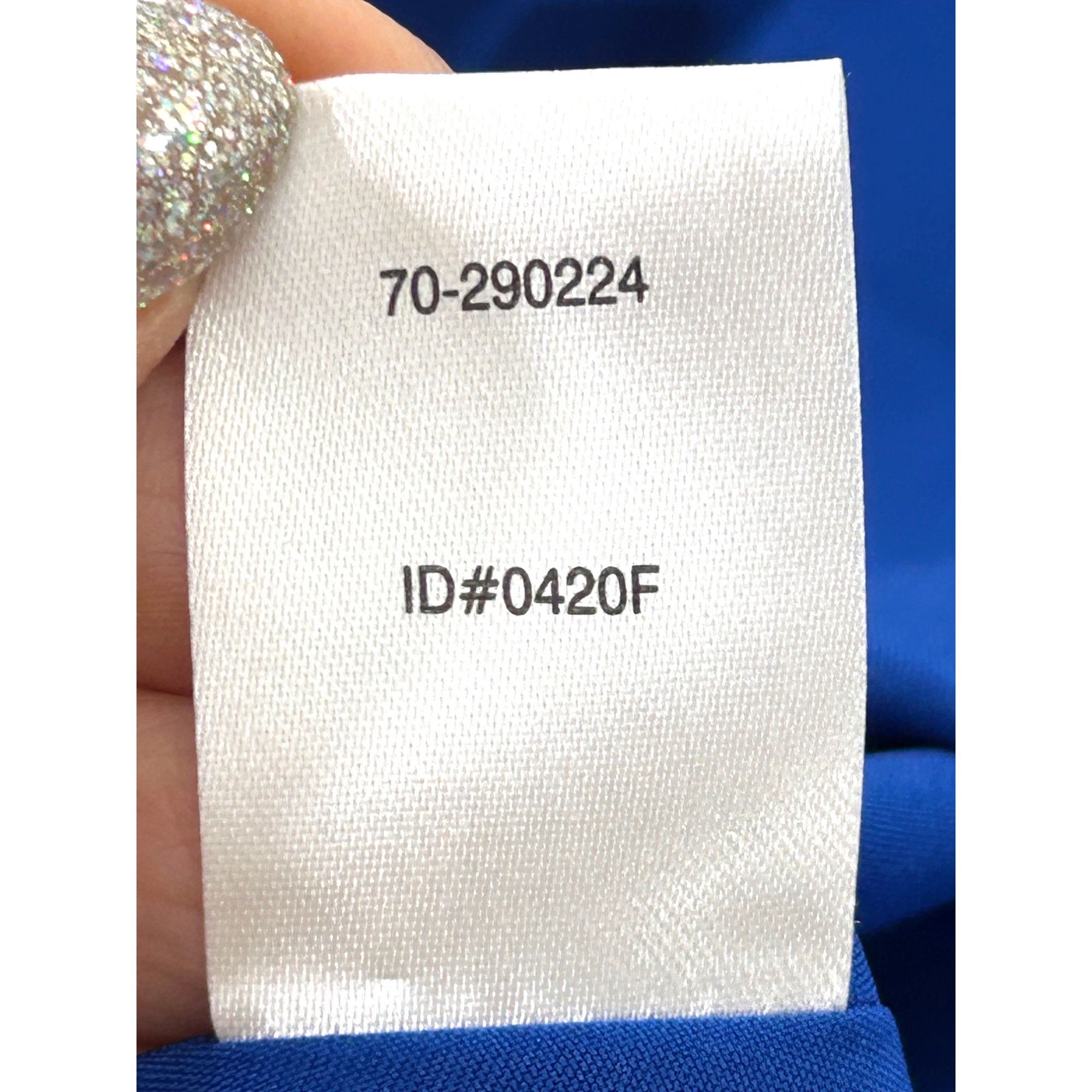 Ann Taylor Ann Taylor Loft Petites Dress 2P Blue Black Leopard Print Om Size XS / US 0-2 / IT 36-38 - 10 Thumbnail
