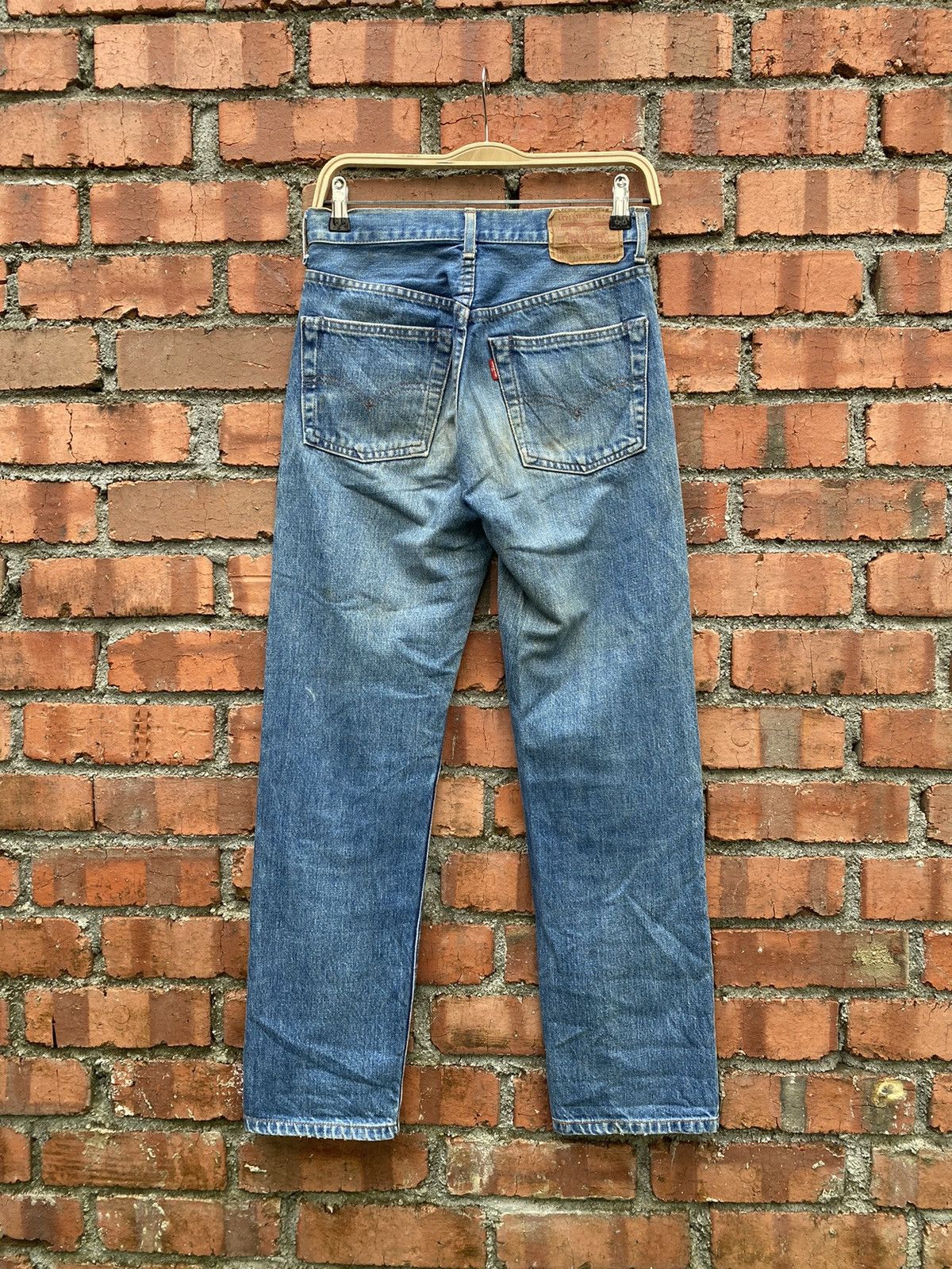 Levi's × Levi's Vintage Clothing × Vintage size 28x29.5 vintage levi's 502xx redline big E denime Size US 28 / EU 44 - 2 Thumbnail