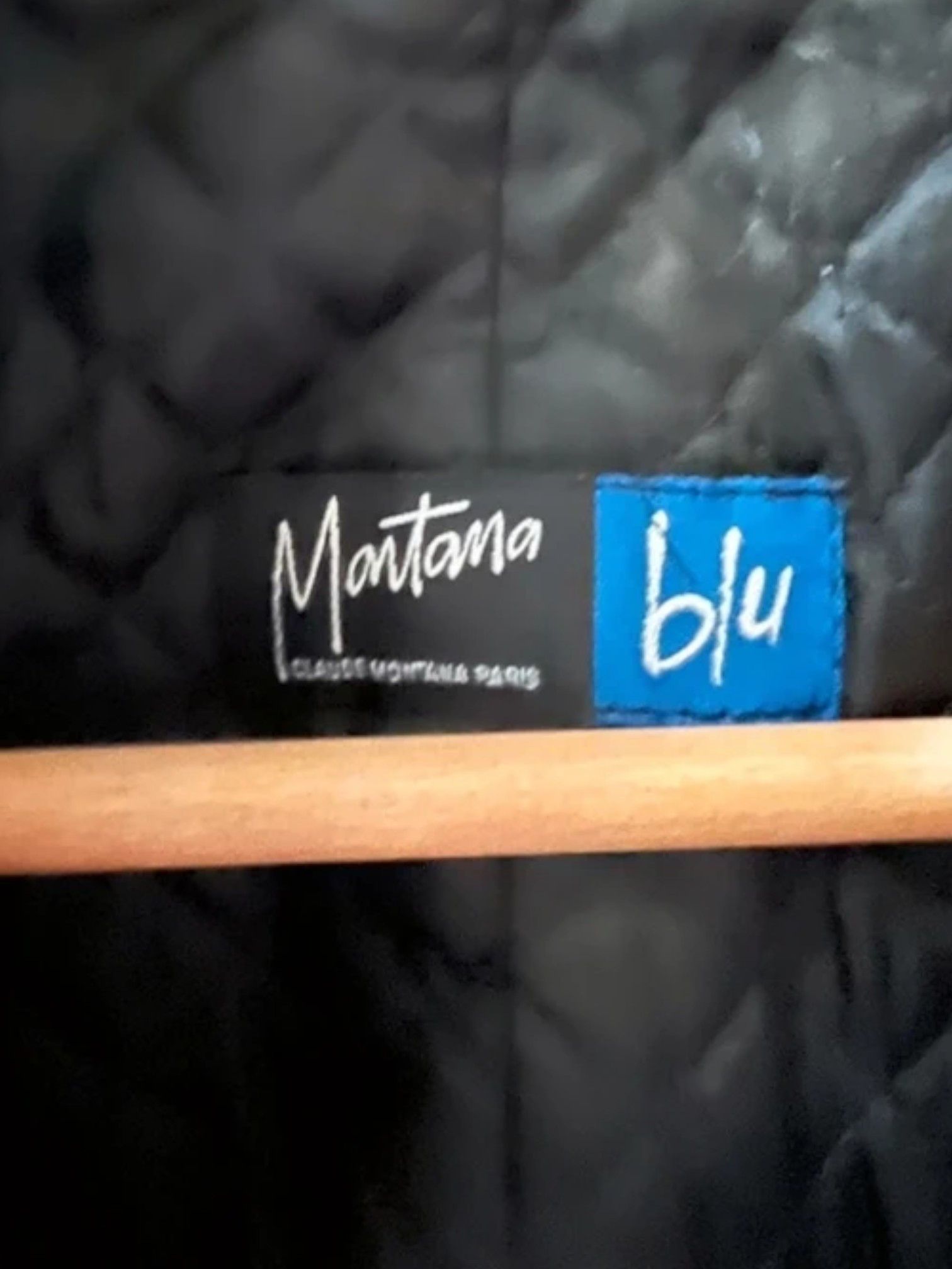 Claude Montana Montana Blu Double-Breasted Wool Overcoat c.1990s Size US M / EU 48-50 / 2 - 4 Thumbnail