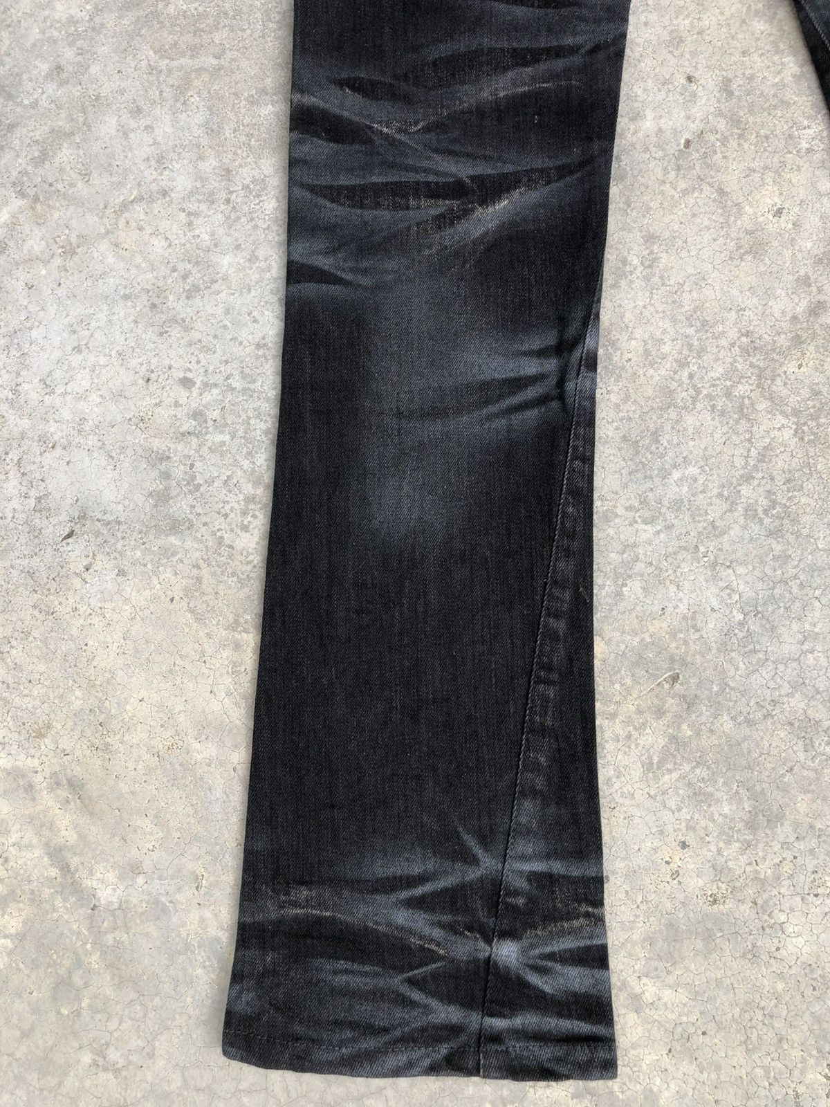 Tornado Mart Japanese Tornado Mart Flared Jeans Distressed Jeans Size US 32 / EU 48 - 11 Thumbnail
