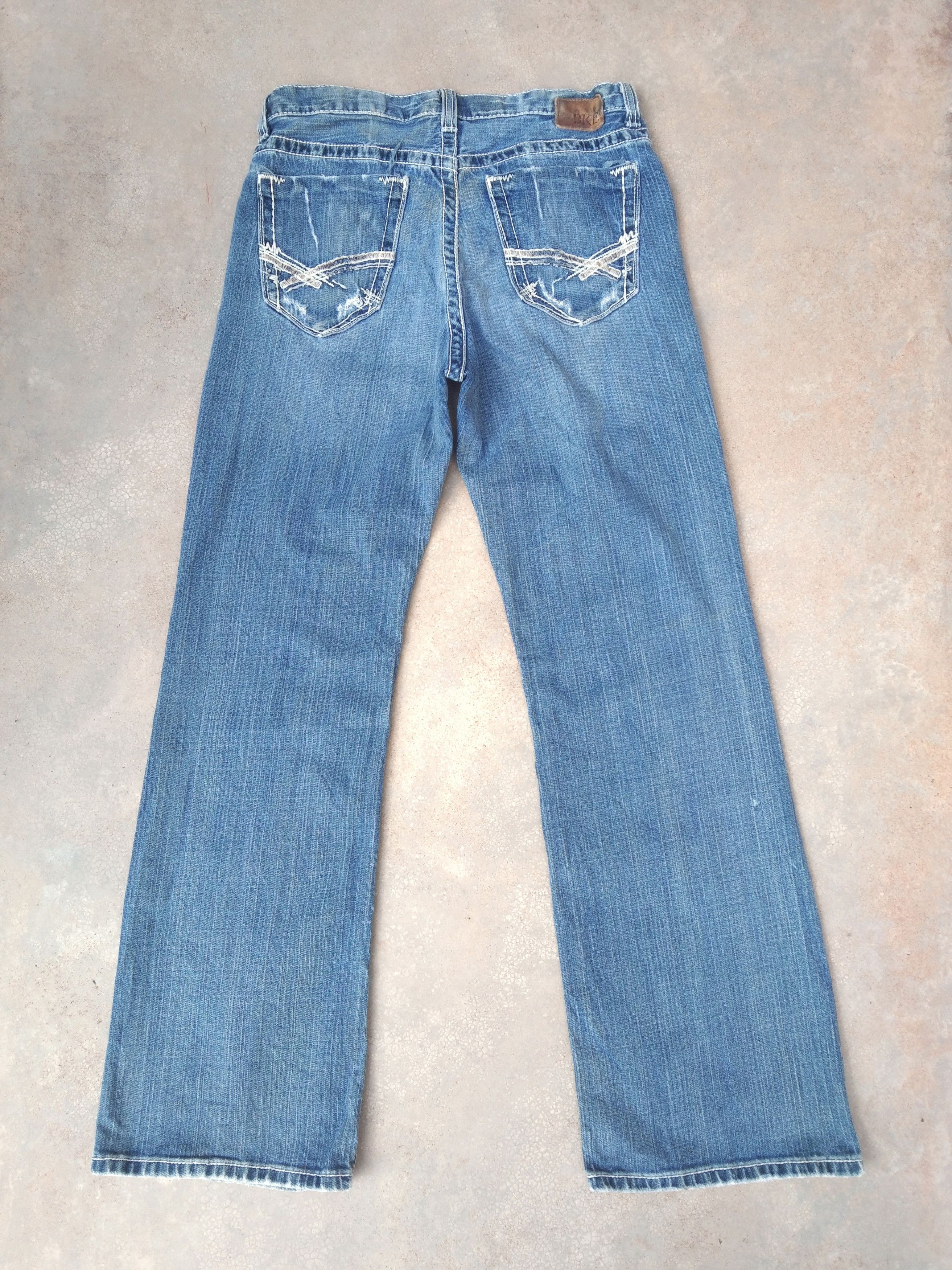 Jean Y2k Vintage Buckle BKE 'Tyler' Bootcut Flared Jeans 32x32 Size US 32 / EU 48 - 2 Thumbnail