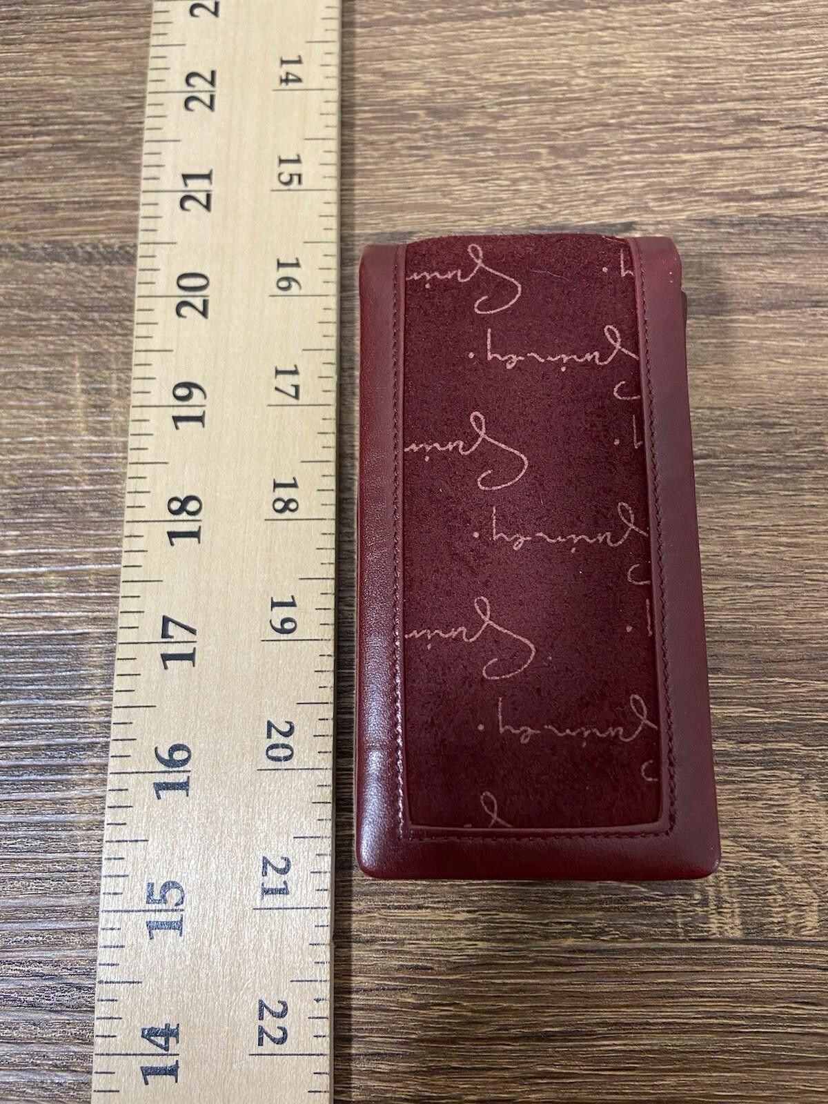 Givenchy Givenchy vintage red leather suede cigarette case small bag Size ONE SIZE - 2 Thumbnail