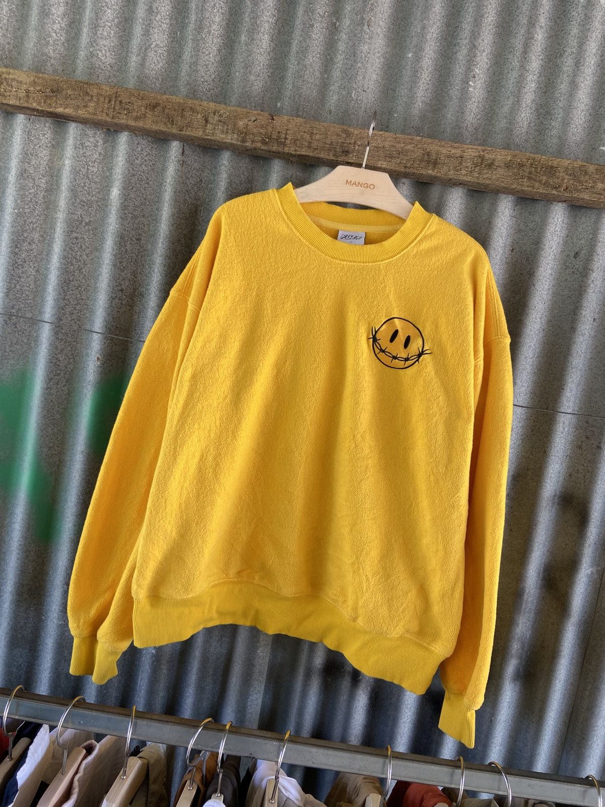Jordan Brand × Other FLEX HOOD BARBED WIRE SMILEY FACE FLEECE PULLOVER Size US M / EU 48-50 / 2 - 3 Thumbnail