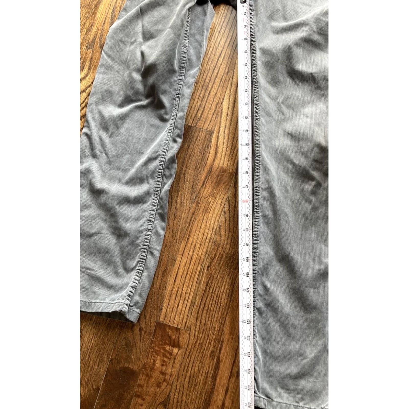 Billy Reid Billy Reid Pants Mens Size 30 Gray Corduroy Chino 5 Pocket USA Made Size US 30 / EU 46 - 3 Thumbnail